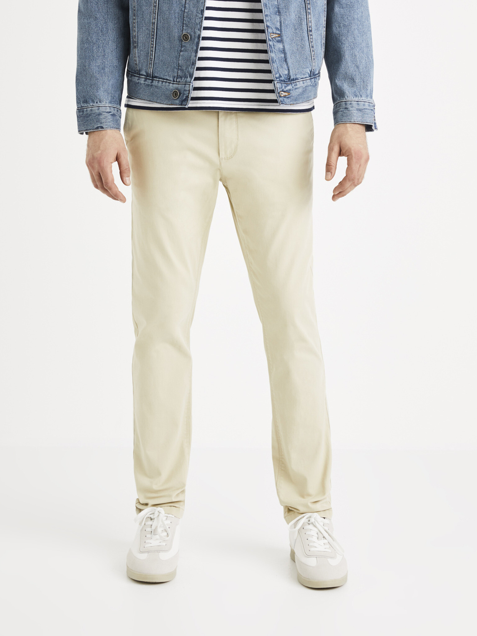 Celio Pantaloni Bej - Pled.ro