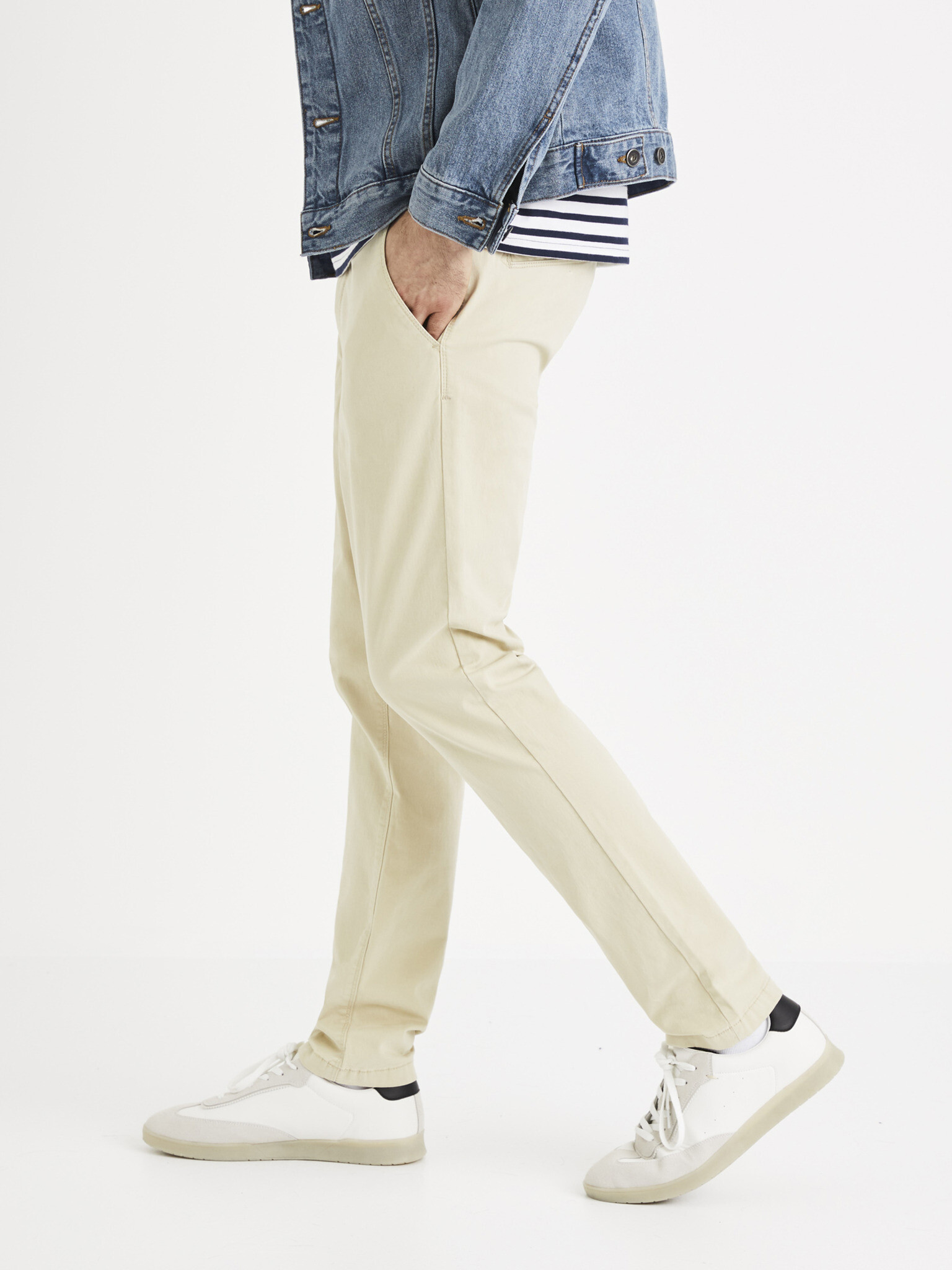 Celio Pantaloni Bej - Pled.ro