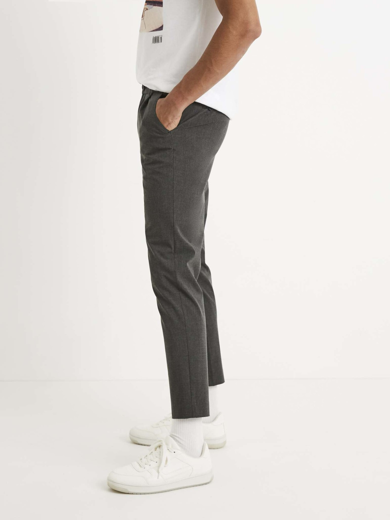 Celio Pantaloni Gri - Pled.ro