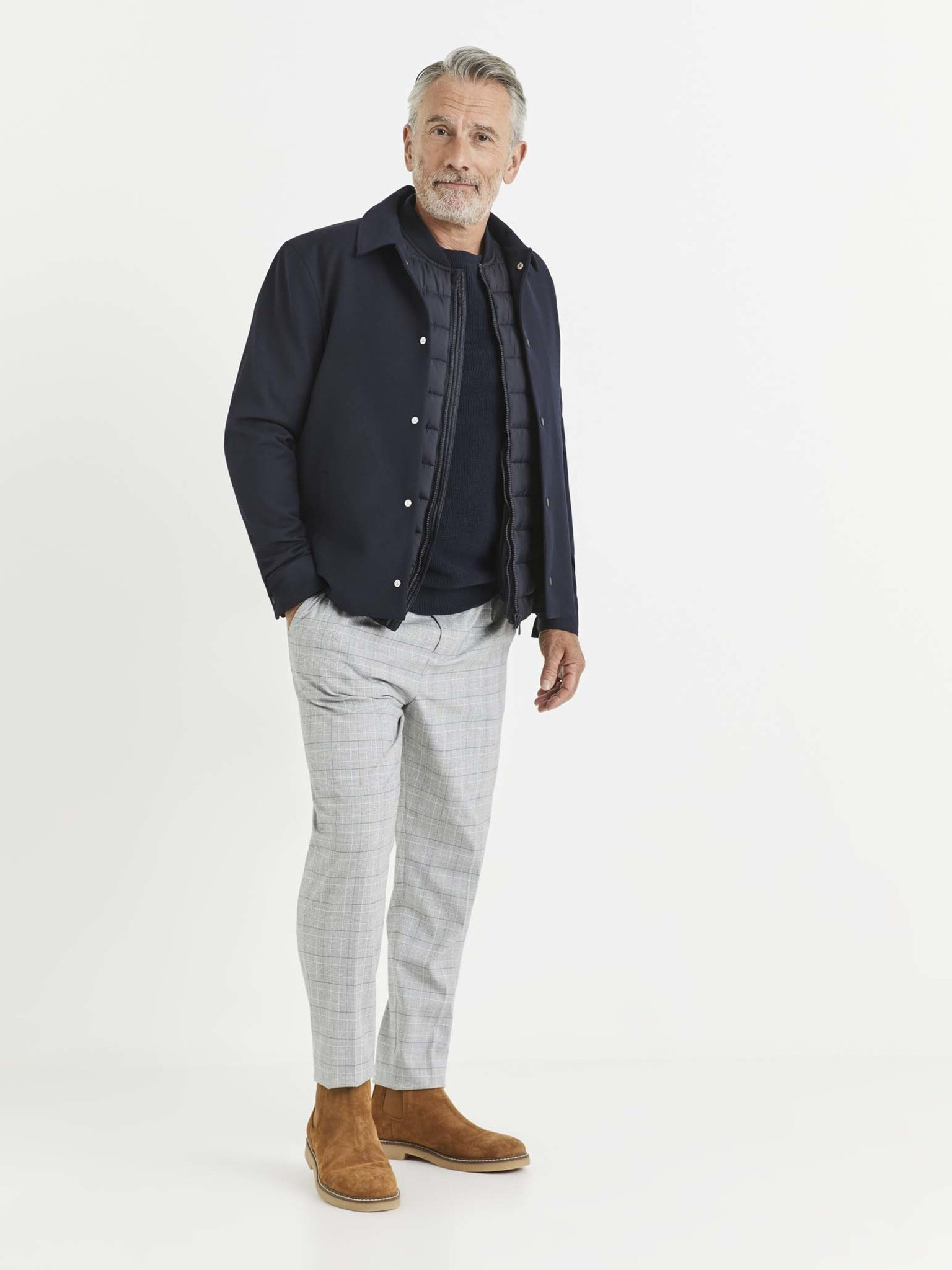 Celio Pantaloni Gri - Pled.ro