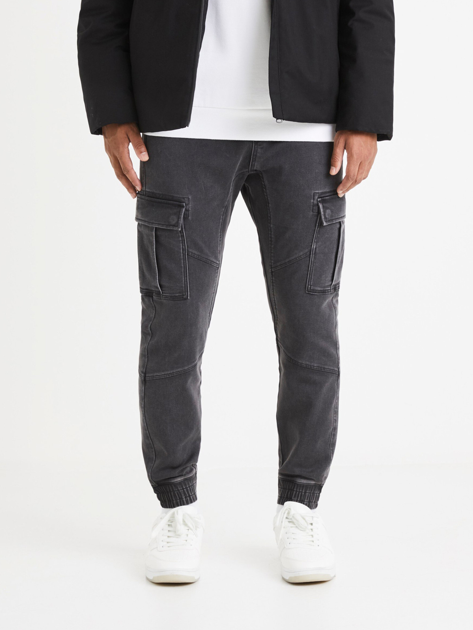 Celio Pantaloni Gri - Pled.ro