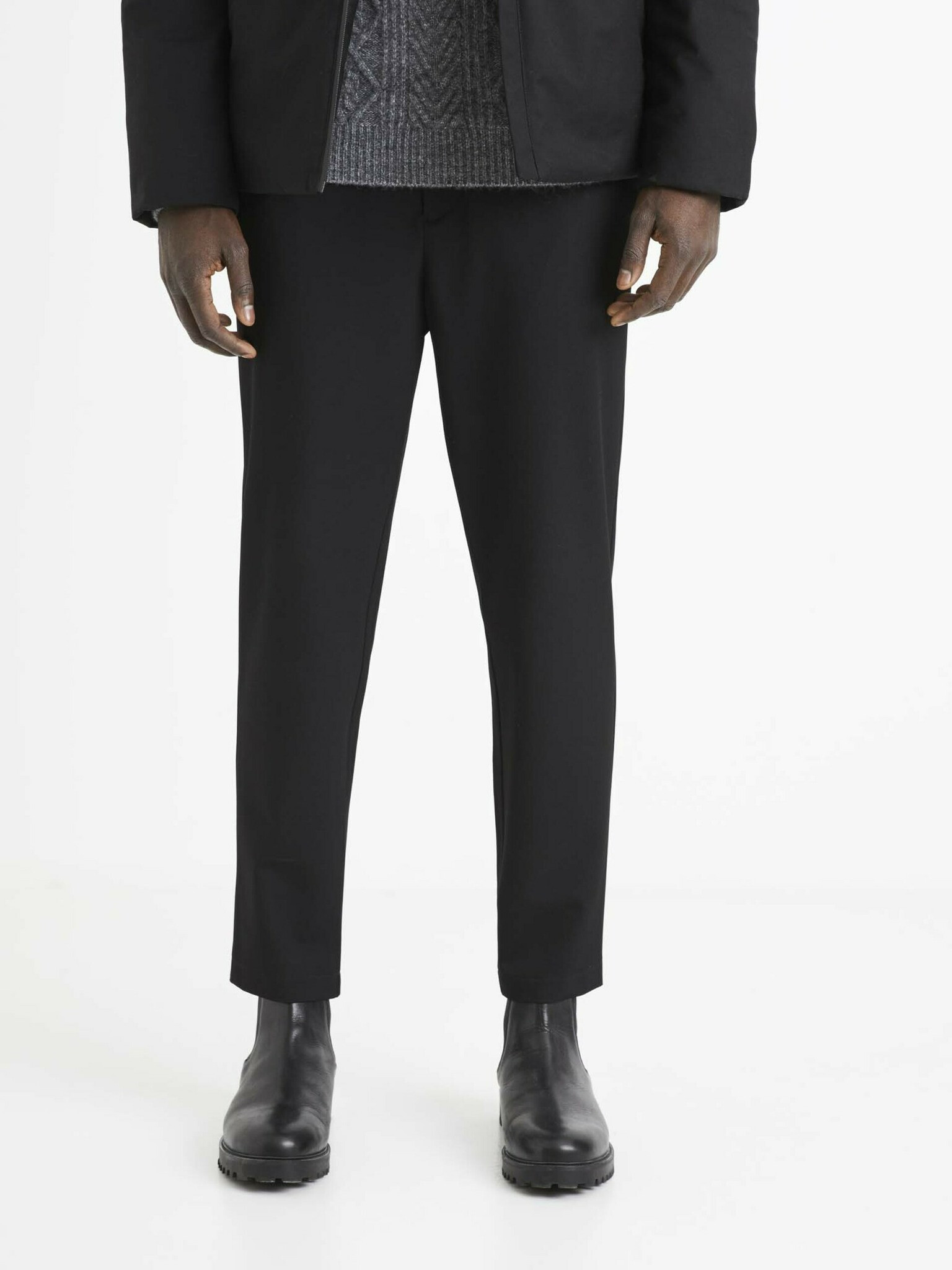 Celio Pantaloni Negru - Pled.ro