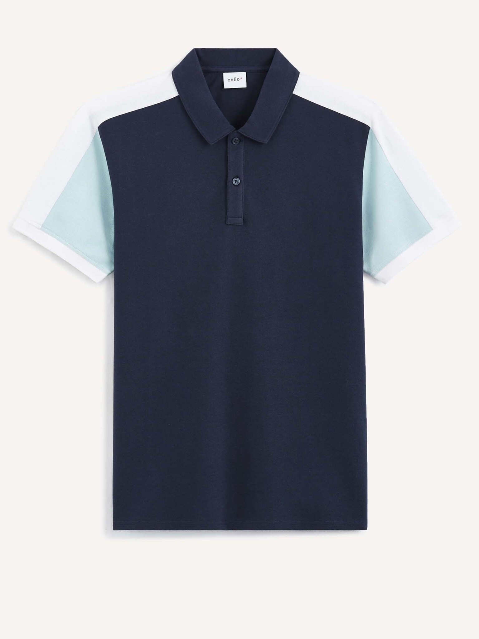 Celio Polo Tricou Albastru - Pled.ro