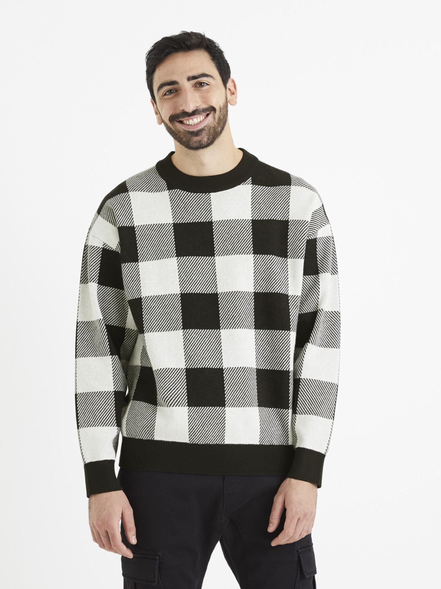 Celio Pulover Negru - Pled.ro