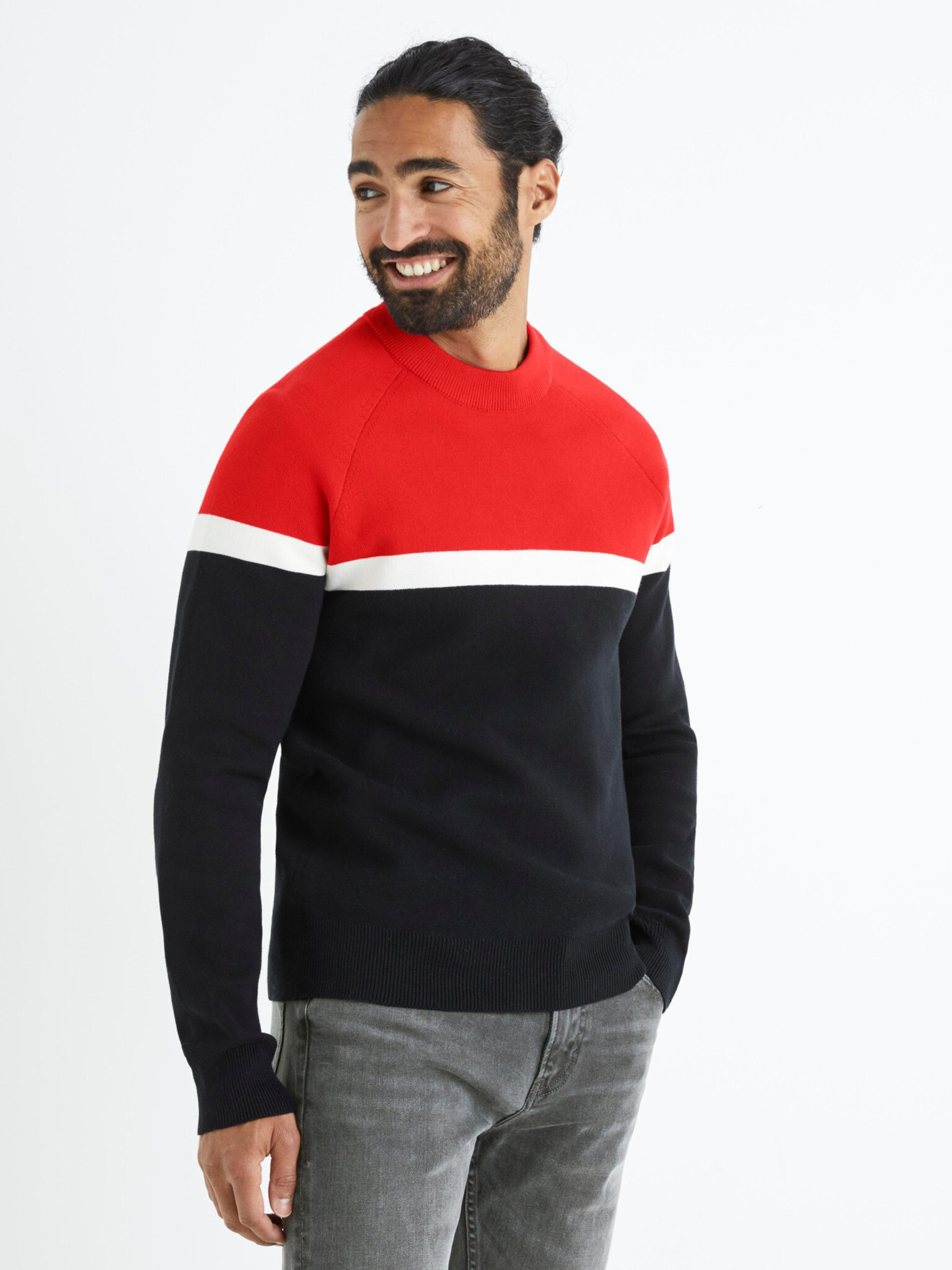 Celio Pulover Negru - Pled.ro