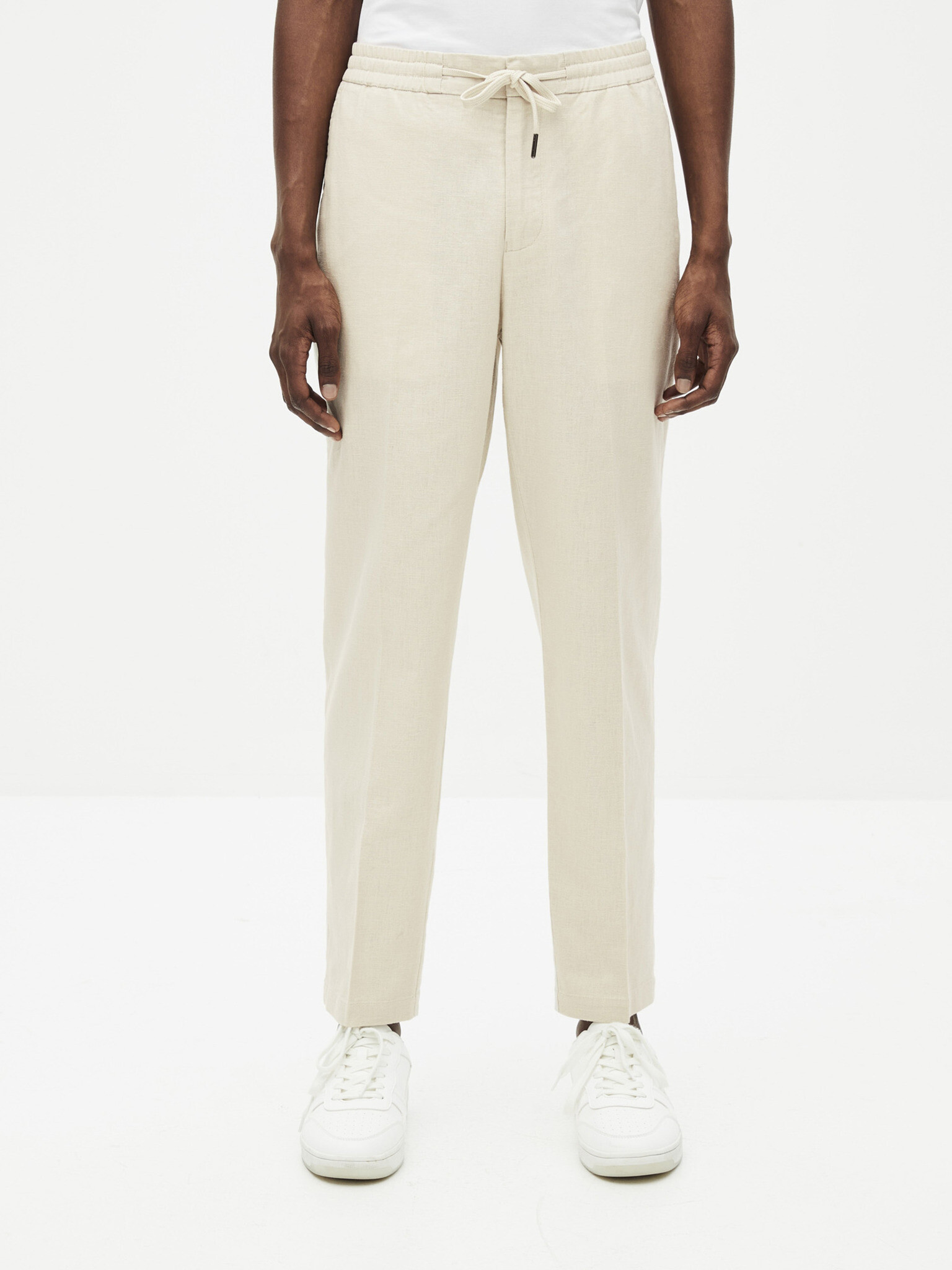 Celio Romero3 Pantaloni Alb - Pled.ro