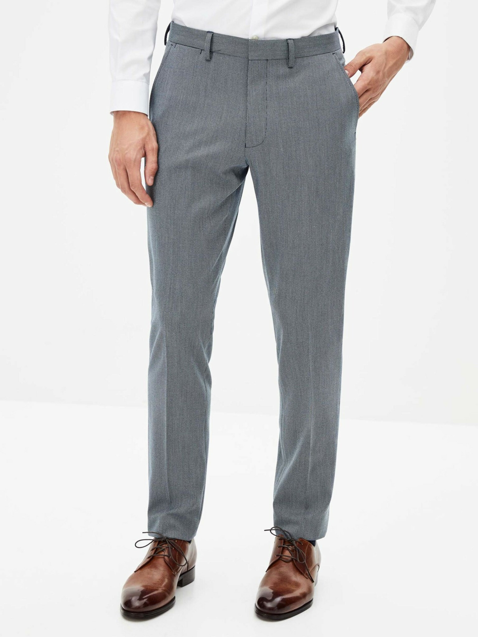 Celio Romuald Pantaloni Gri - Pled.ro