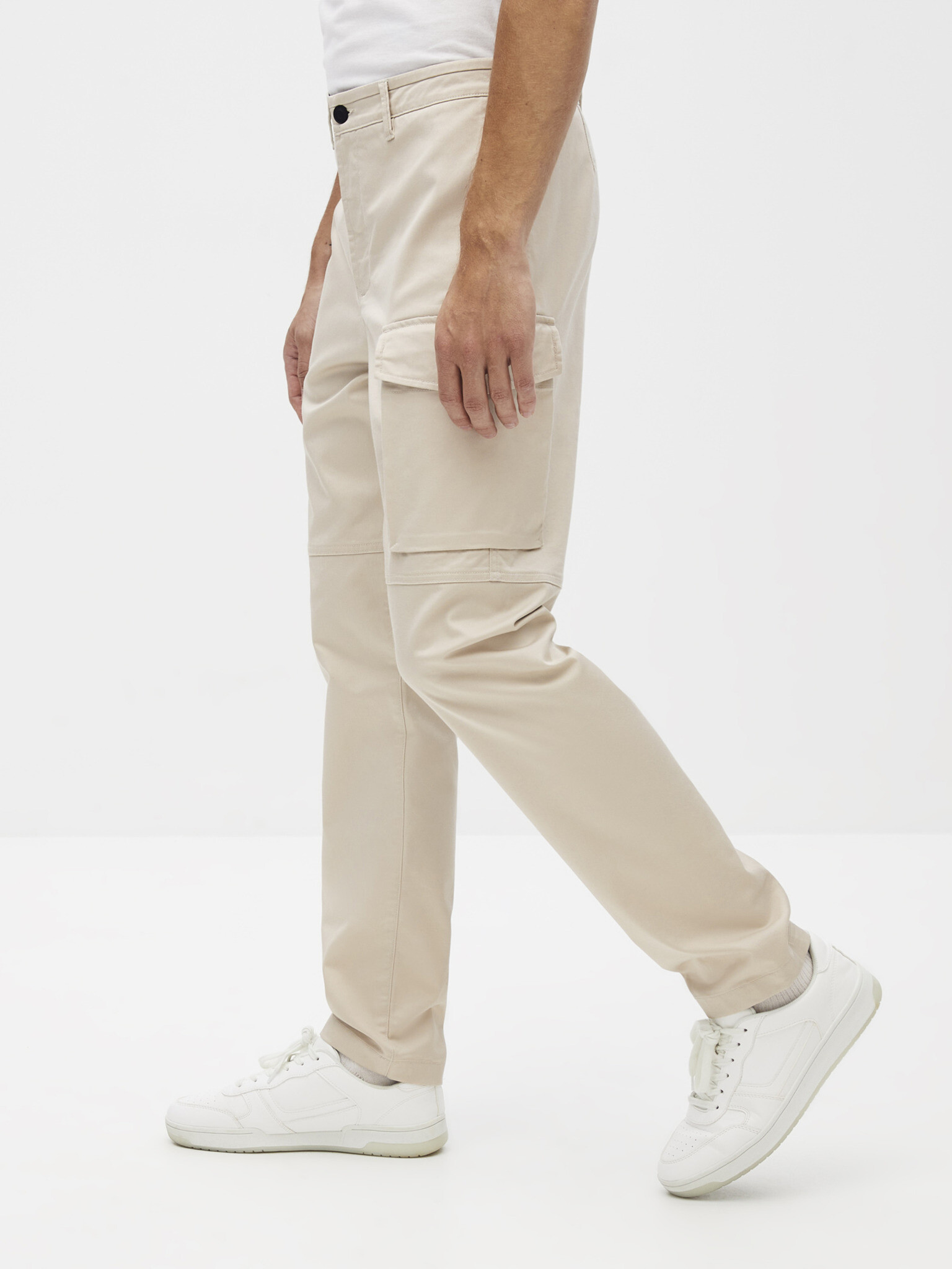 Celio Sokargo Pantaloni Bej - Pled.ro