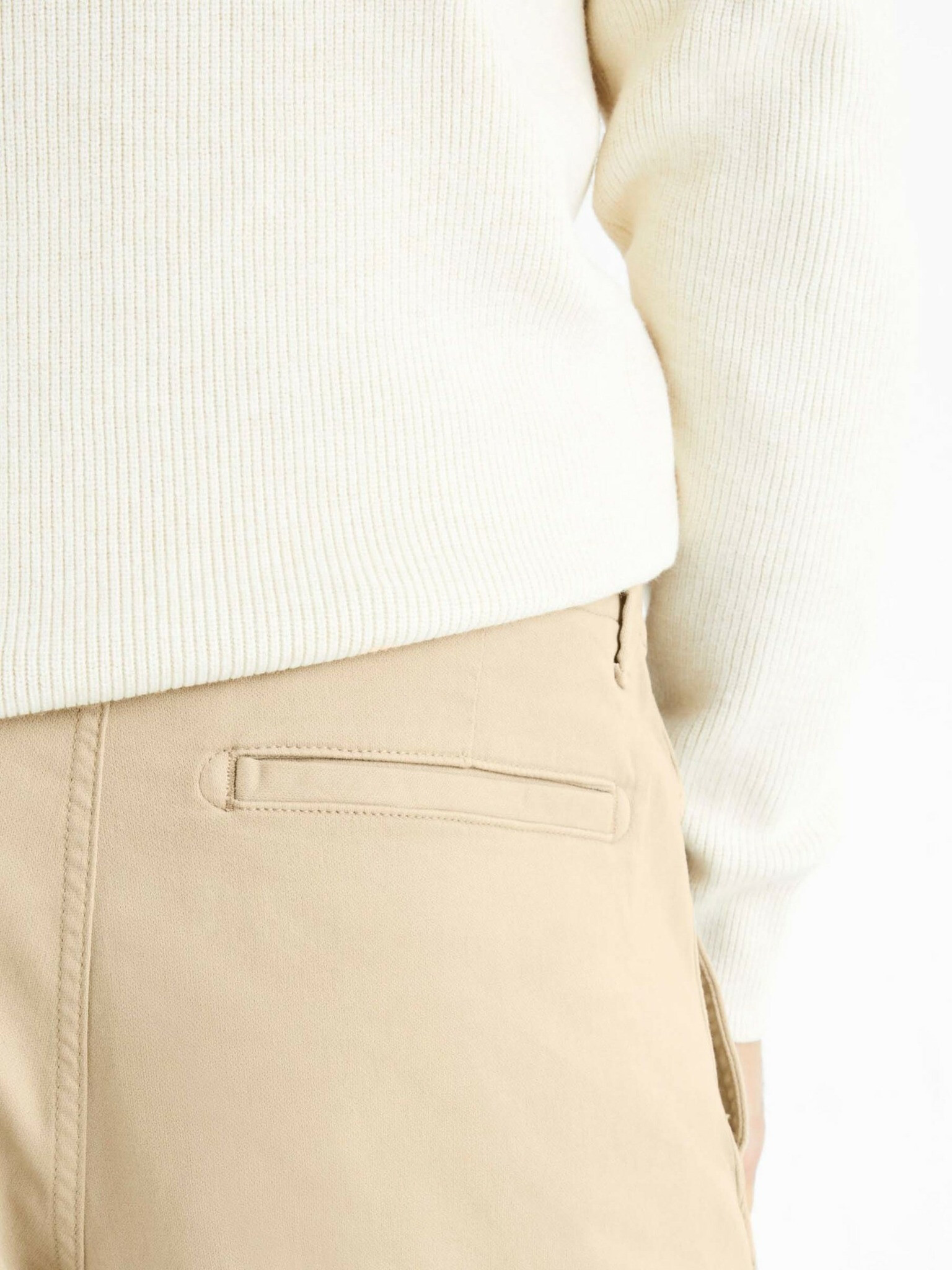 Celio Solyte Pantaloni Bej - Pled.ro