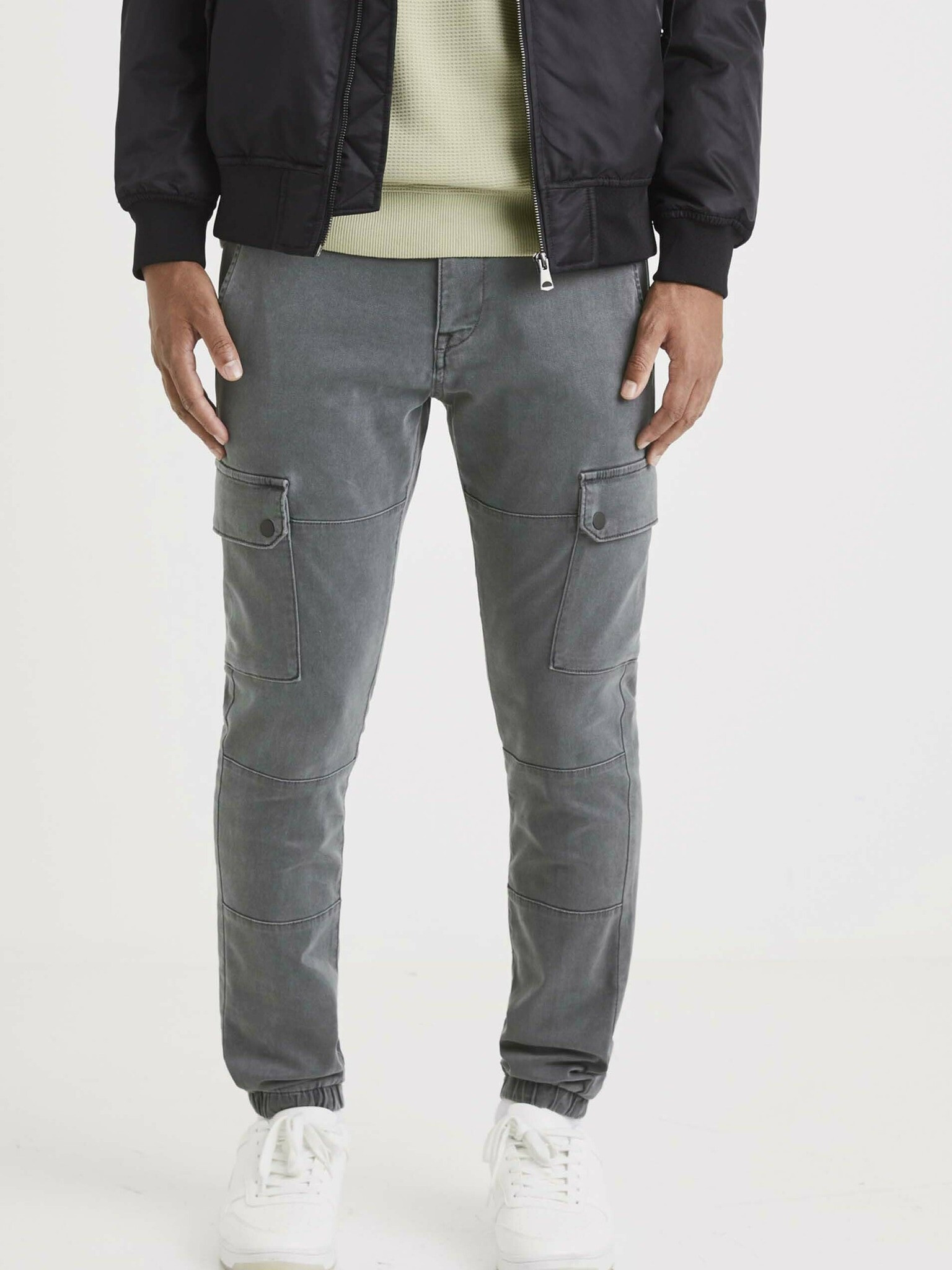 Celio Solyte Pantaloni Gri - Pled.ro