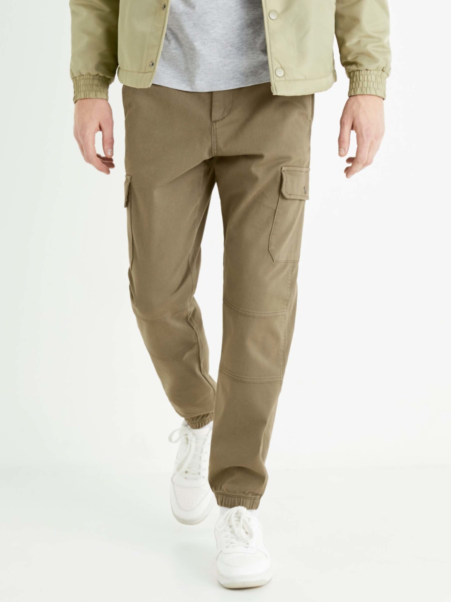 Celio Solyte Pantaloni Verde - Pled.ro