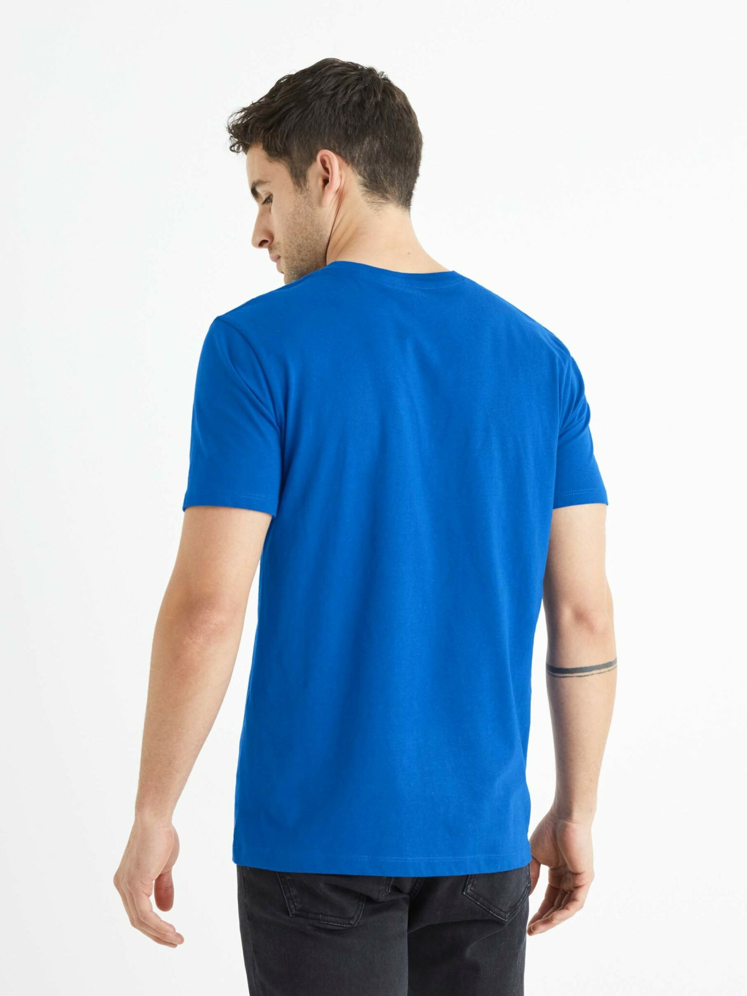 Celio Tebase Tricou Albastru - Pled.ro