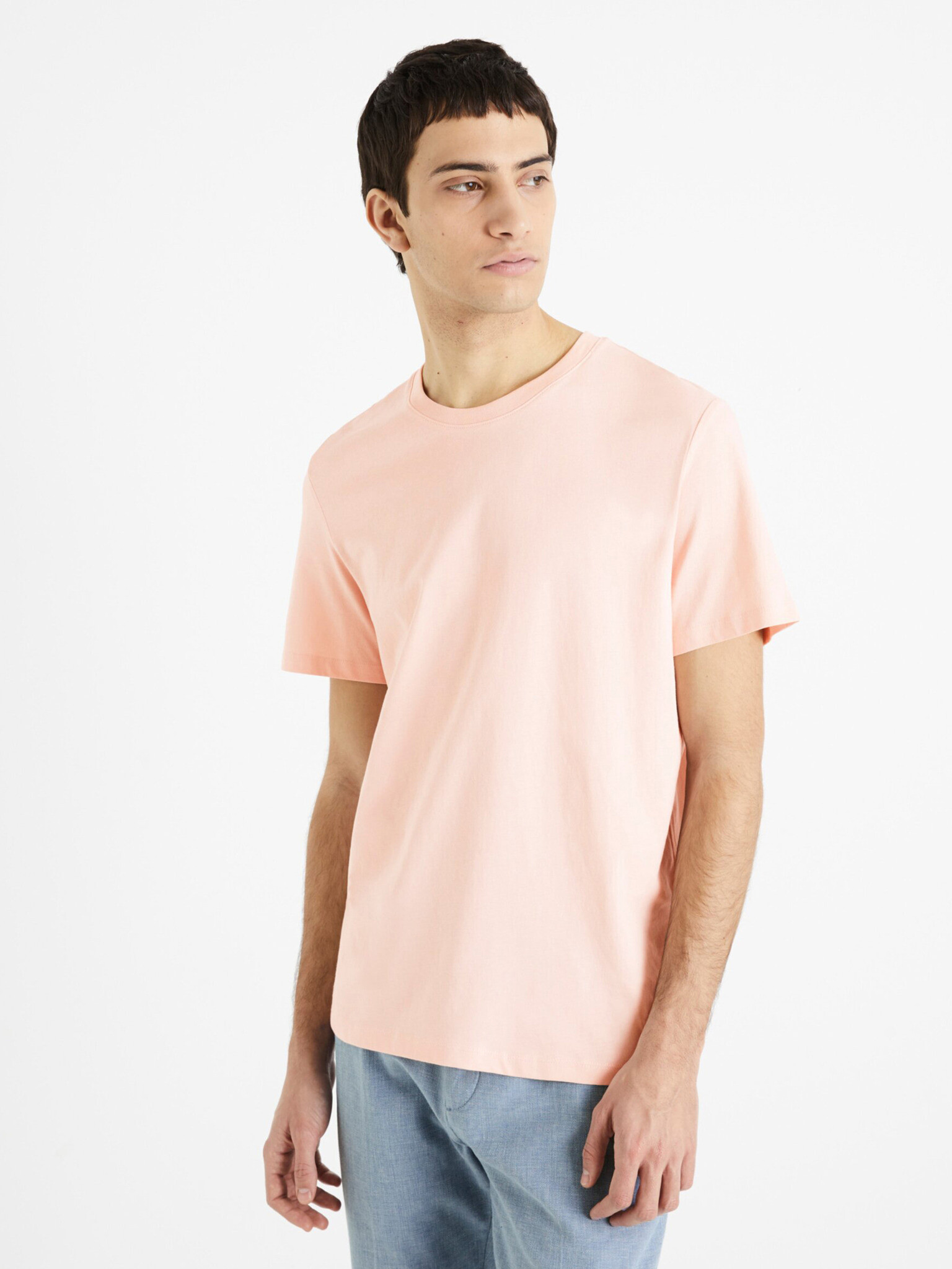 Celio Tebase Tricou Roz - Pled.ro