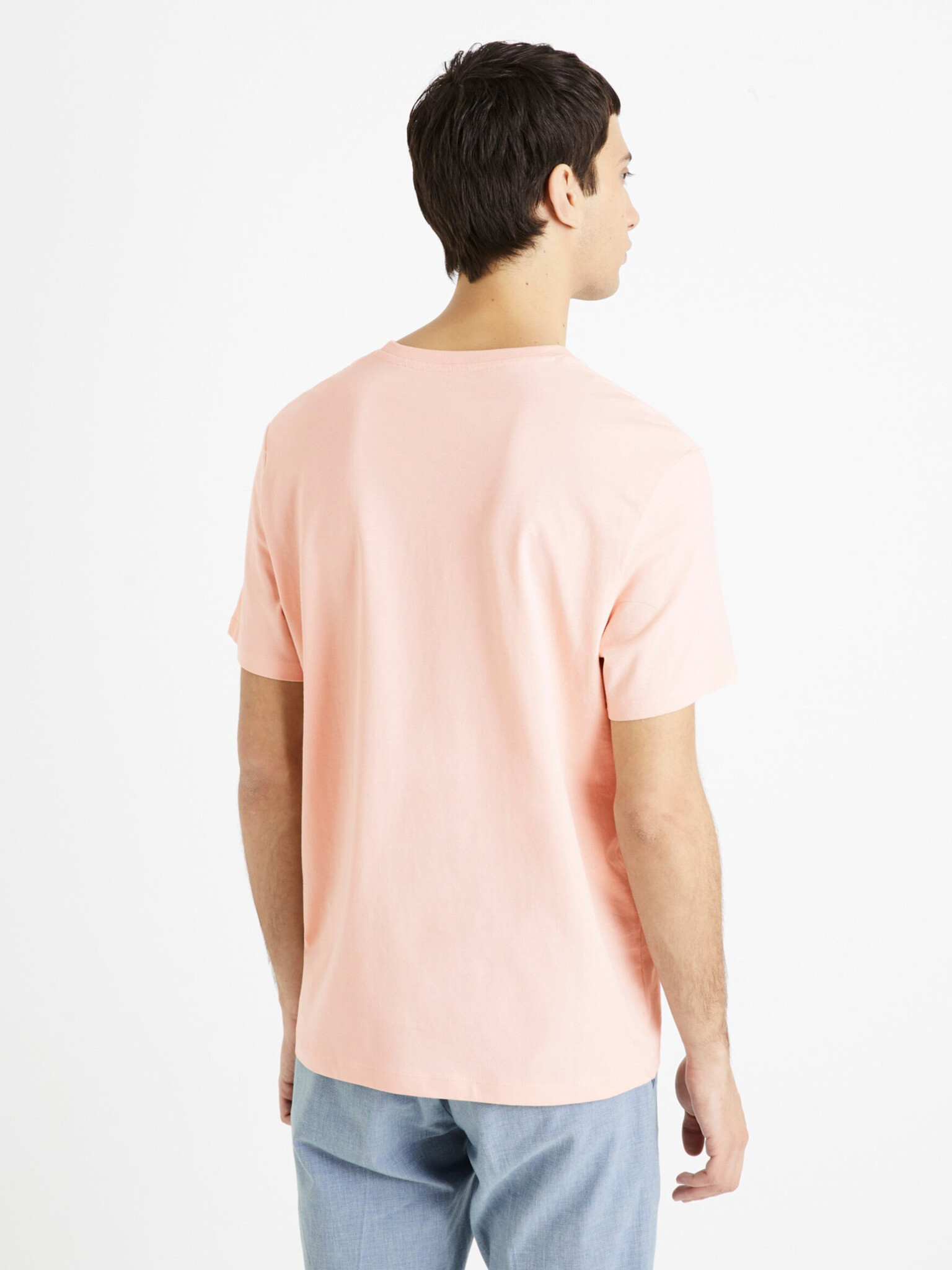 Celio Tebase Tricou Roz - Pled.ro