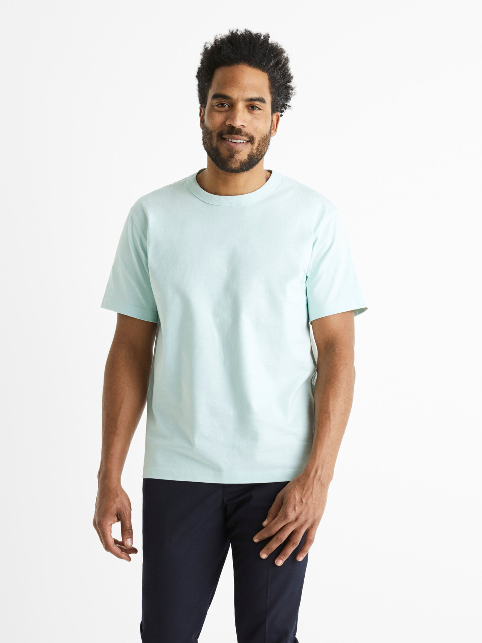 Celio Tebox Tricou Albastru - Pled.ro