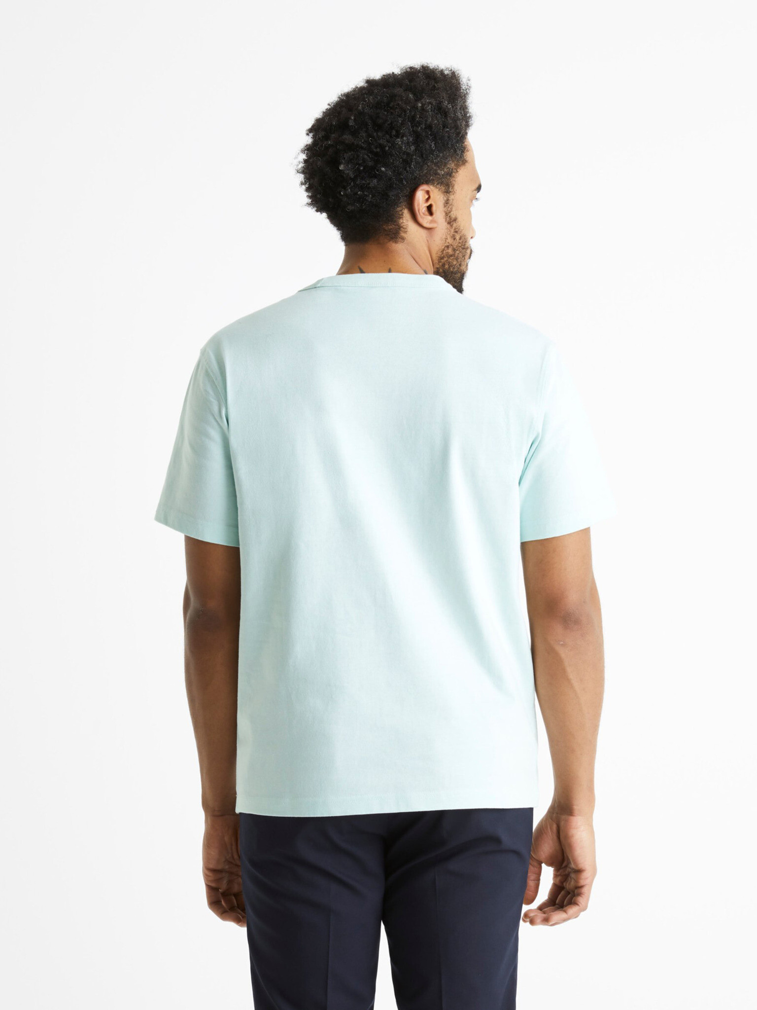 Celio Tebox Tricou Albastru - Pled.ro