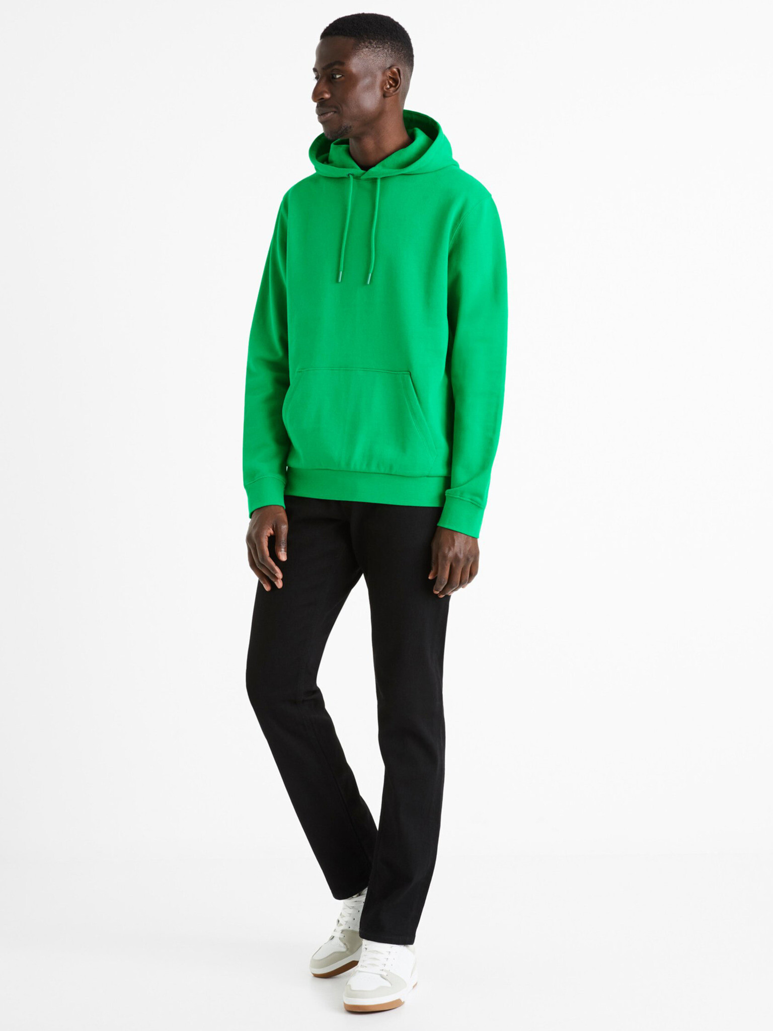 Celio Tehoodie Hanorac Verde - Pled.ro