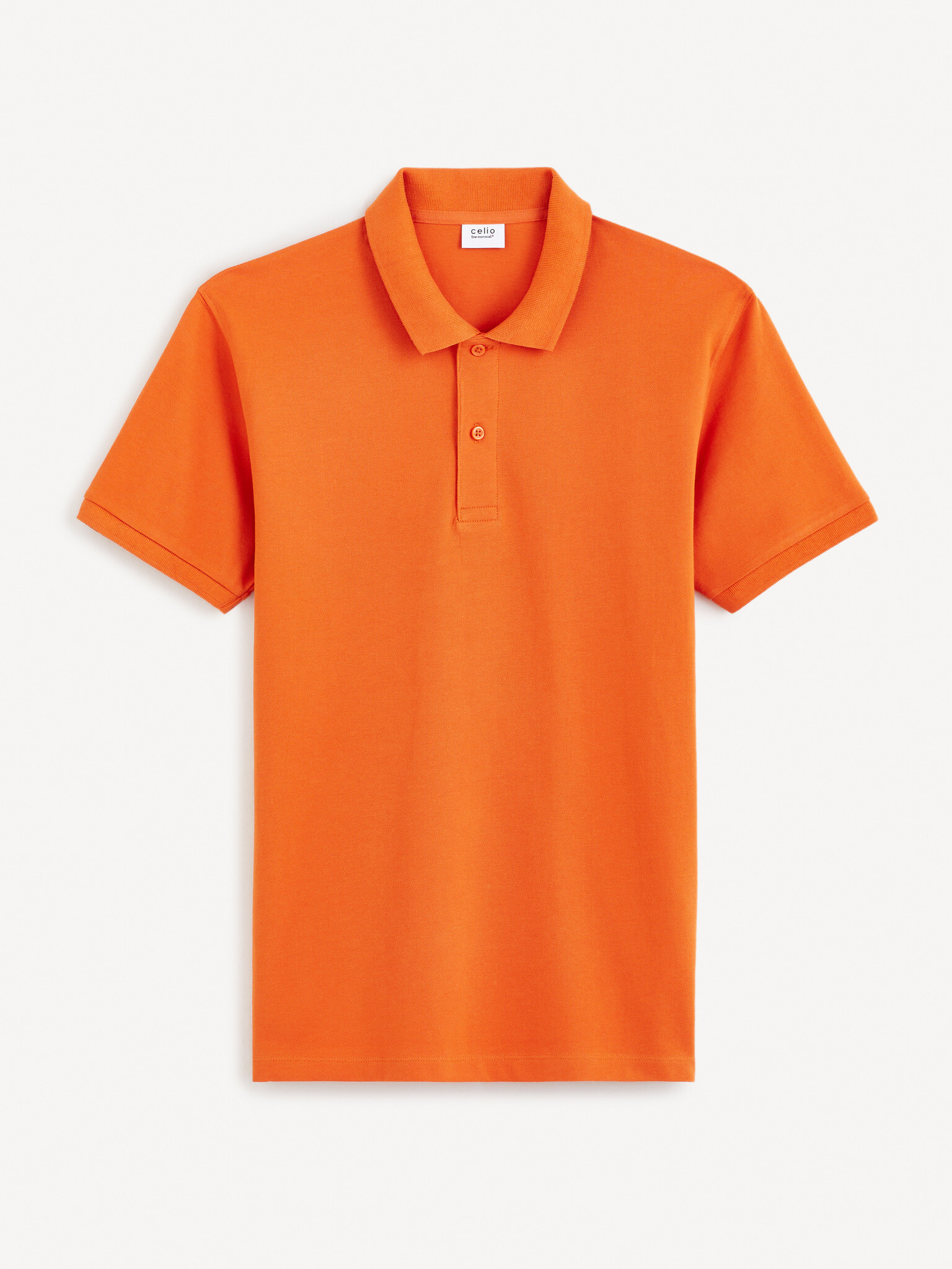 Celio Teone Polo Tricou Portocaliu - Pled.ro