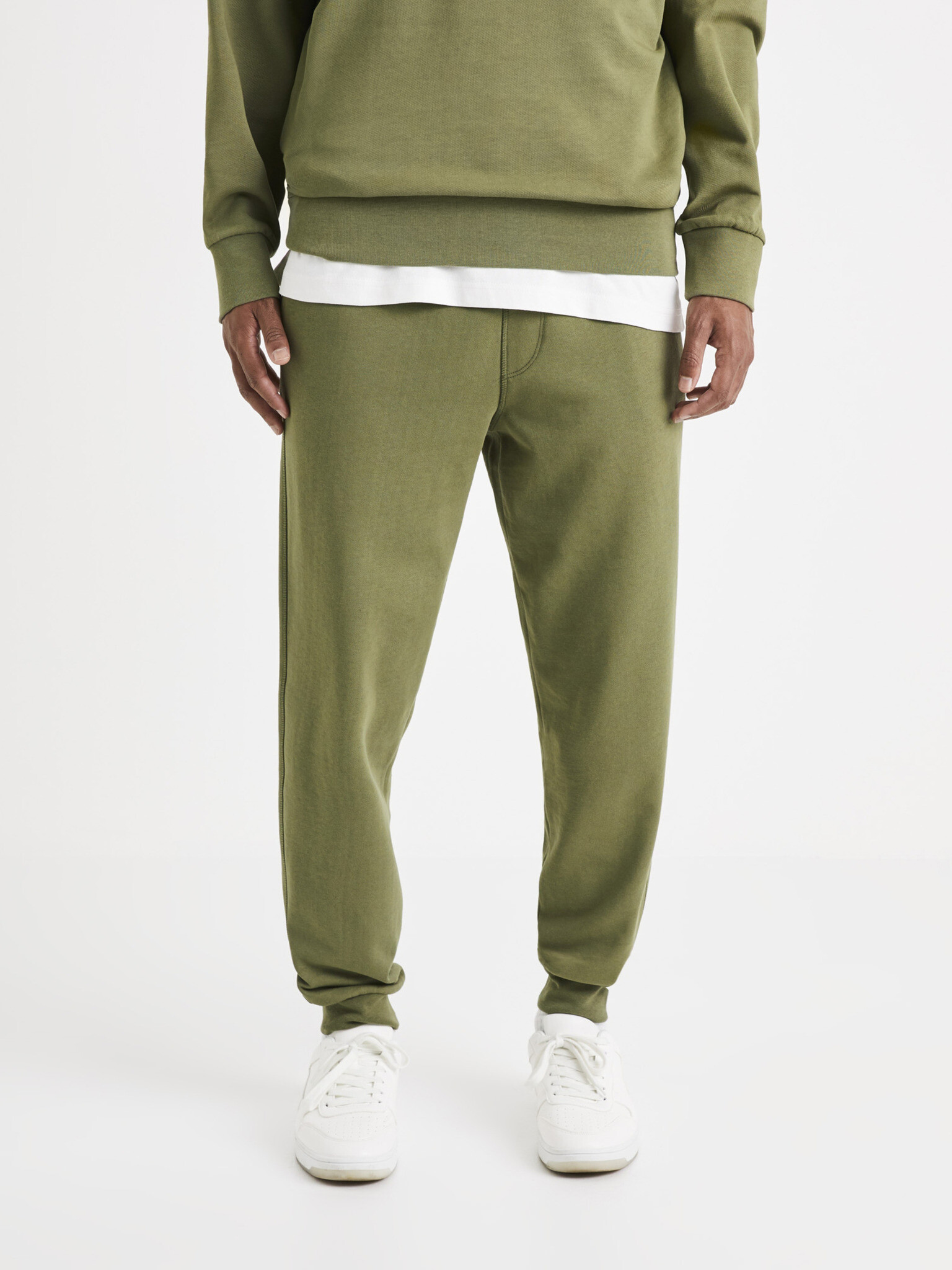 Celio Tojoggie Pantaloni de trening Verde - Pled.ro