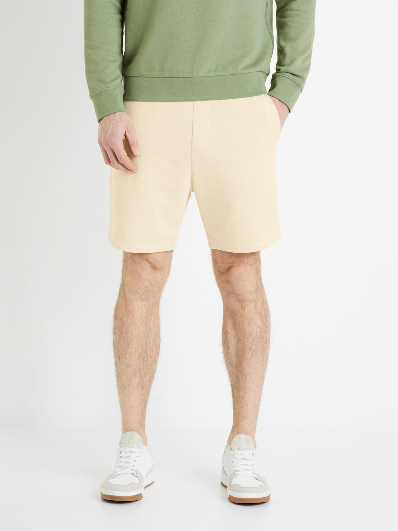 Celio Toshort Pantaloni scurți Bej - Pled.ro