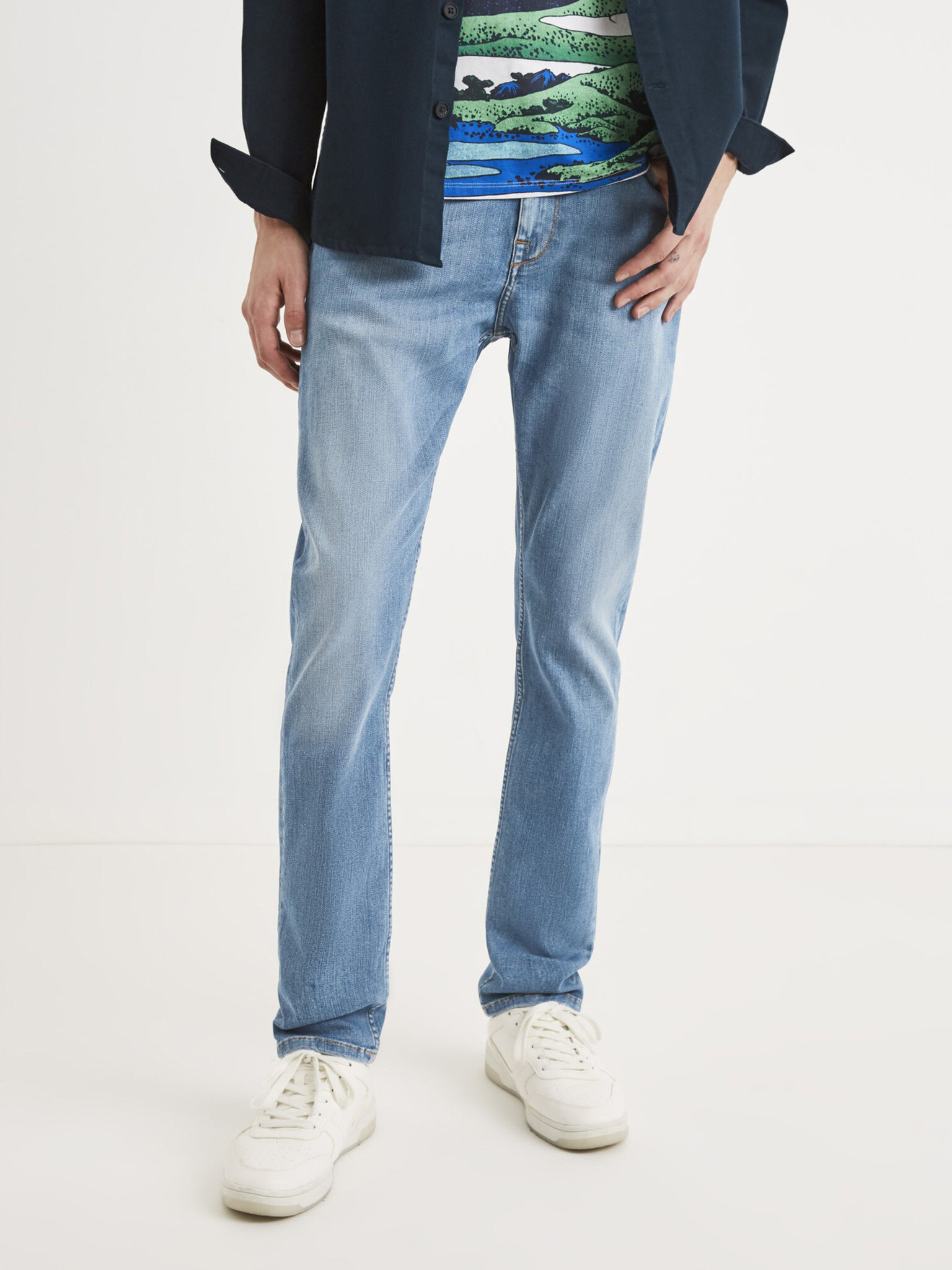 Celio Town Jeans Albastru - Pled.ro