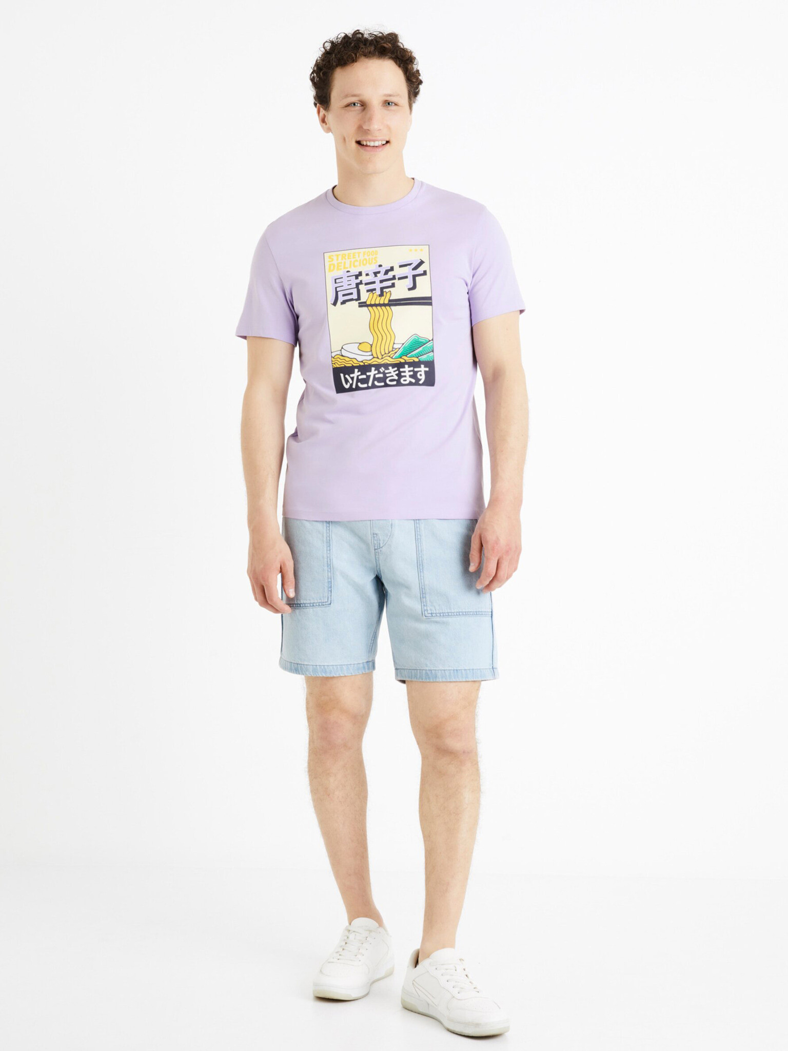 Celio Tricou Violet - Pled.ro