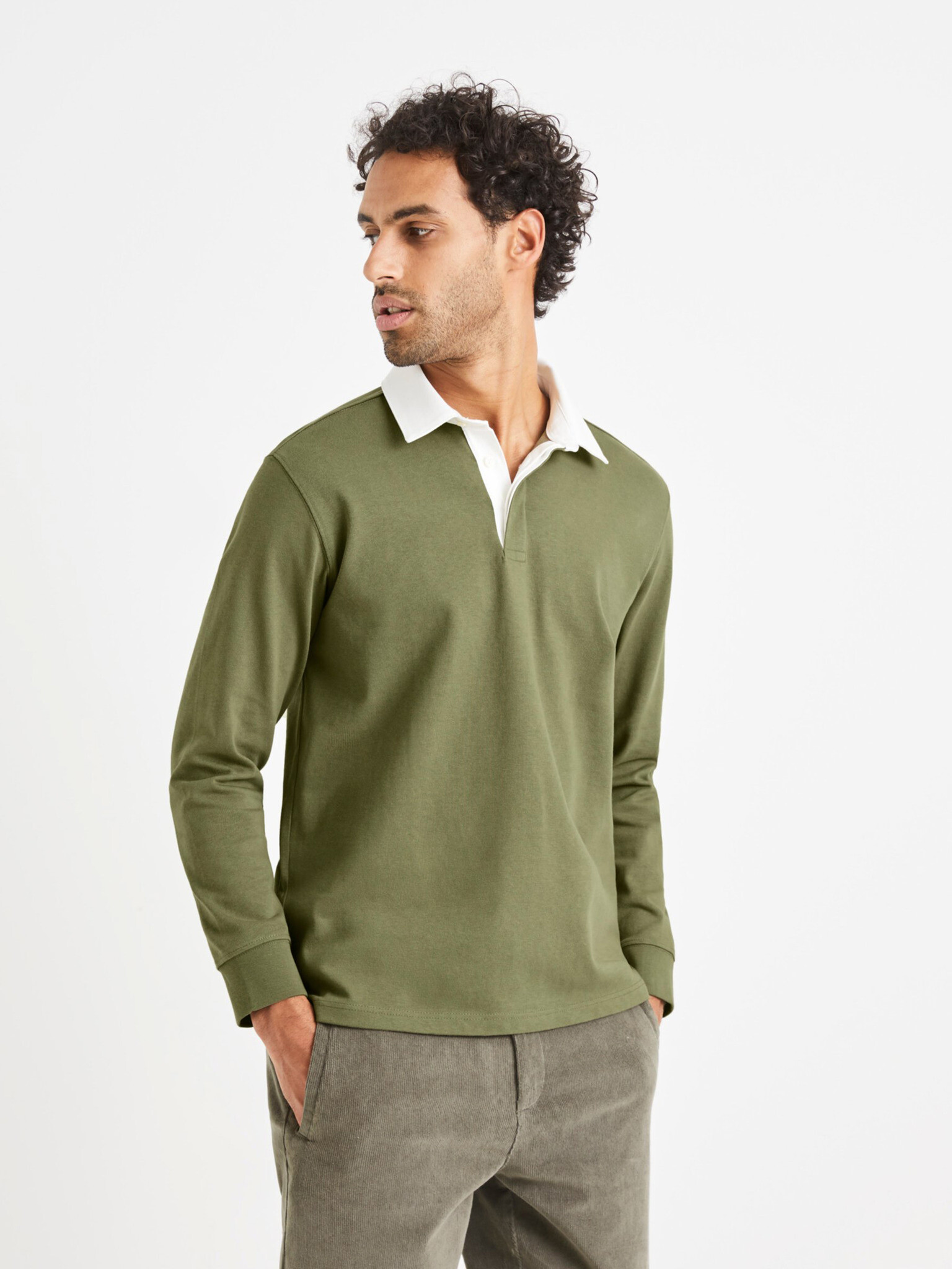 Celio Vemix Polo Tricou Verde - Pled.ro