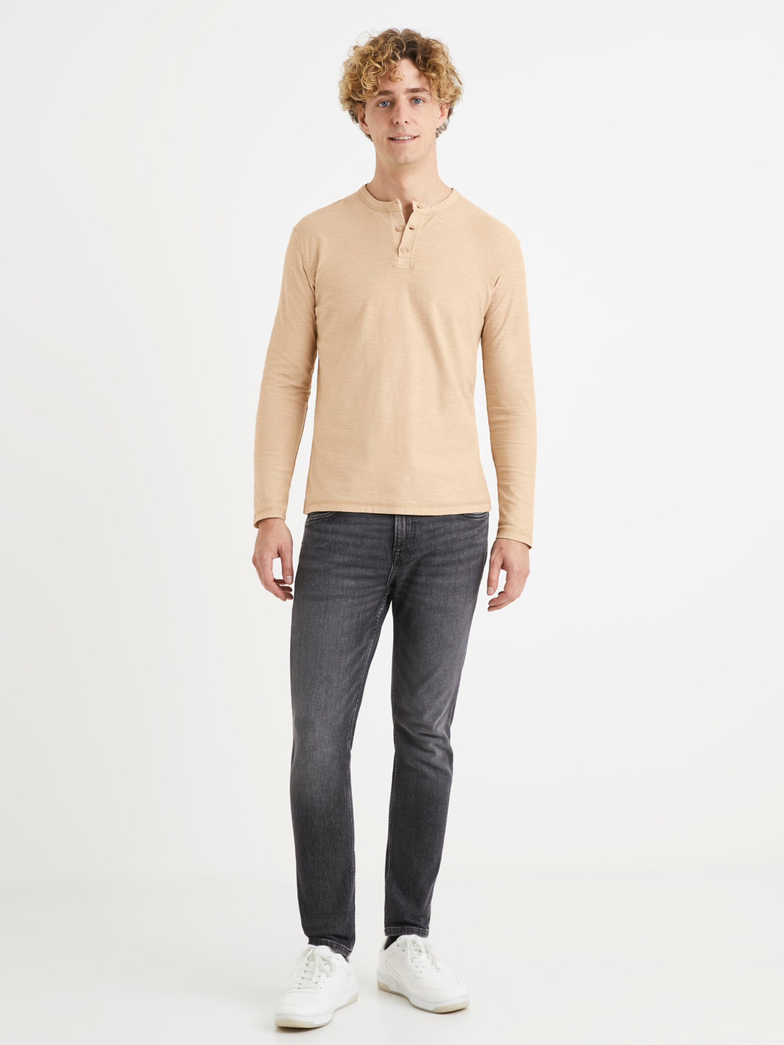 Celio Venerable Tricou Bej - Pled.ro