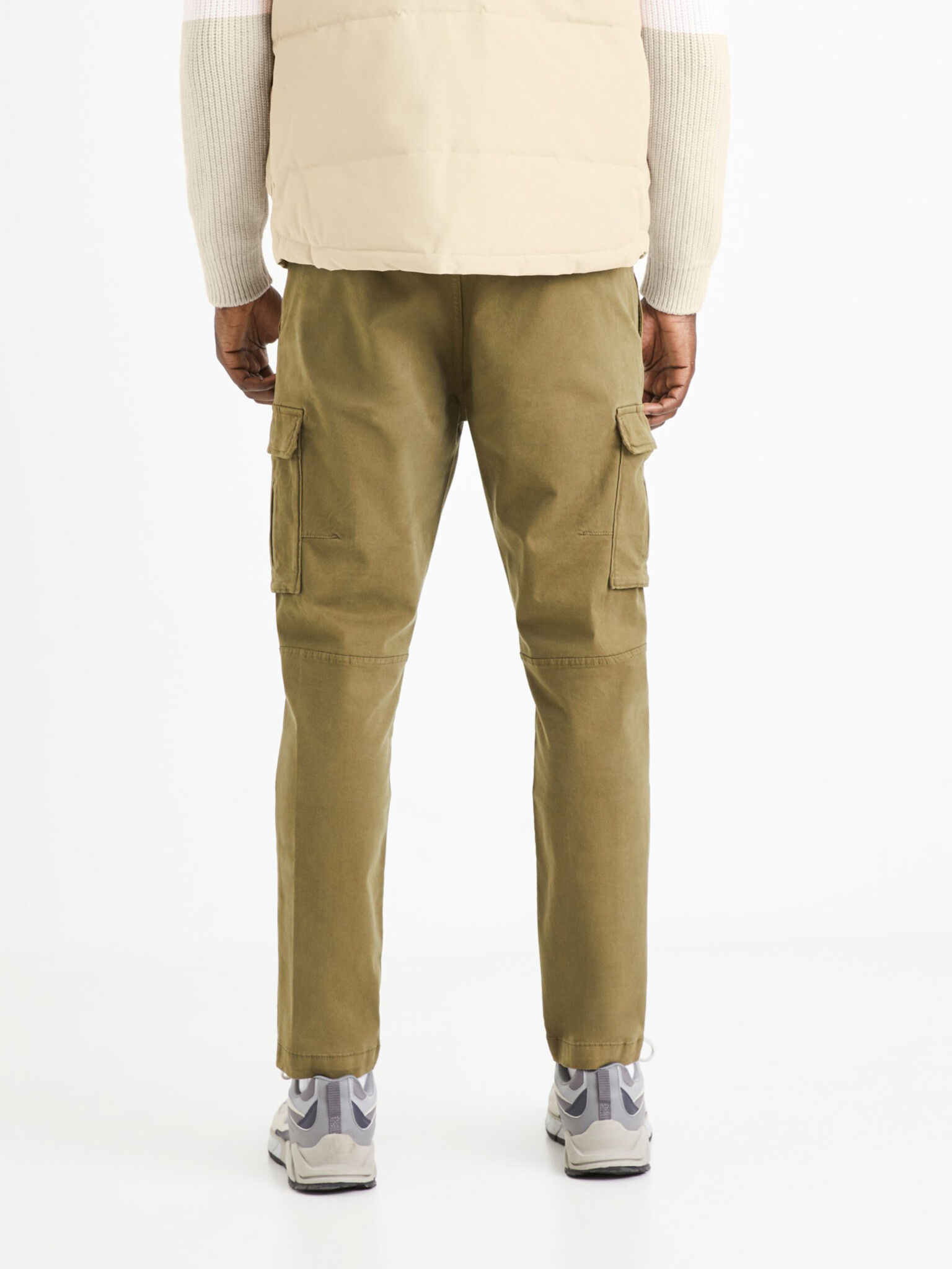 Celio Volcan Pantaloni Verde - Pled.ro