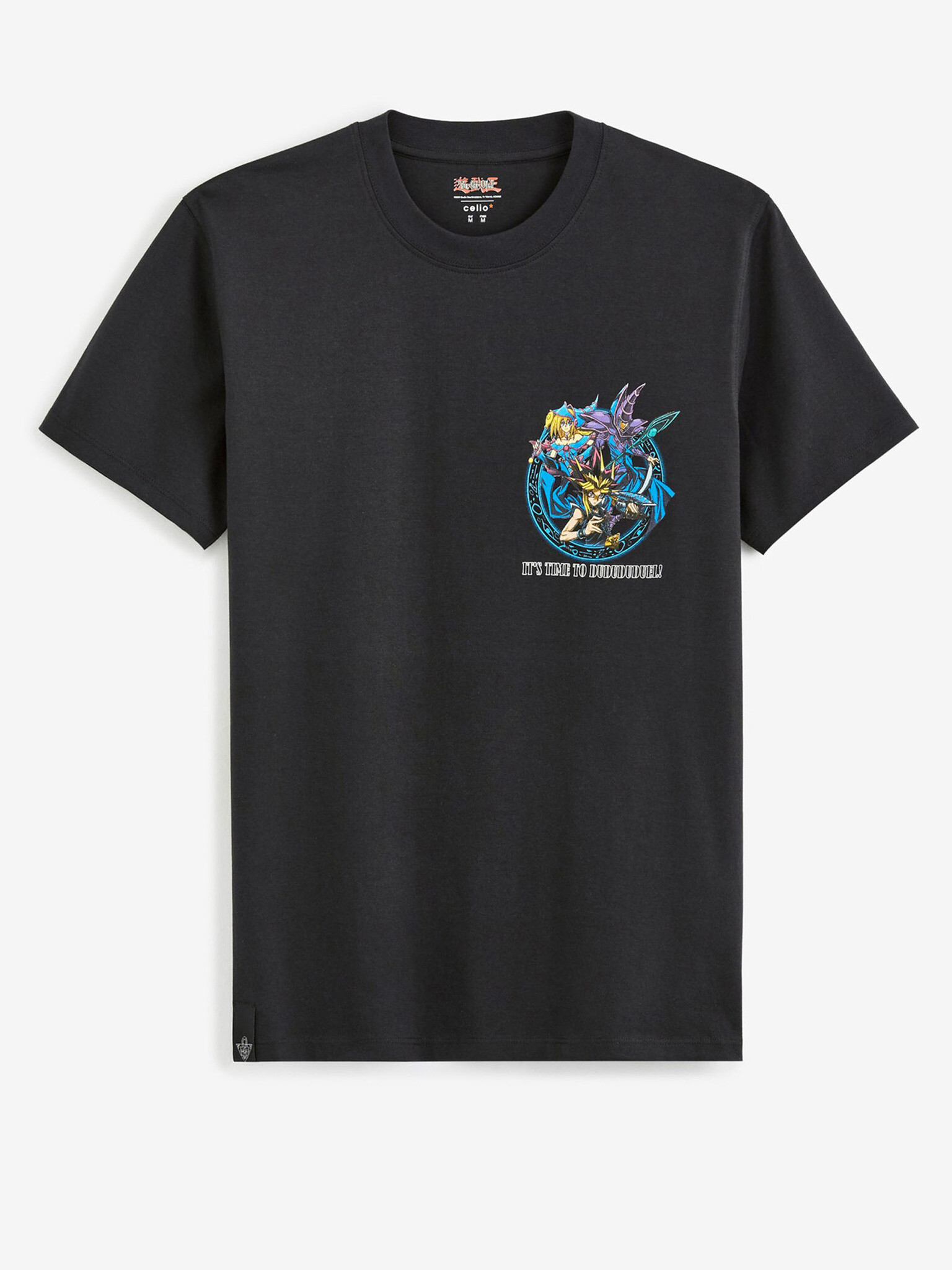 Celio Yu Gi Oh! Tricou Negru - Pled.ro