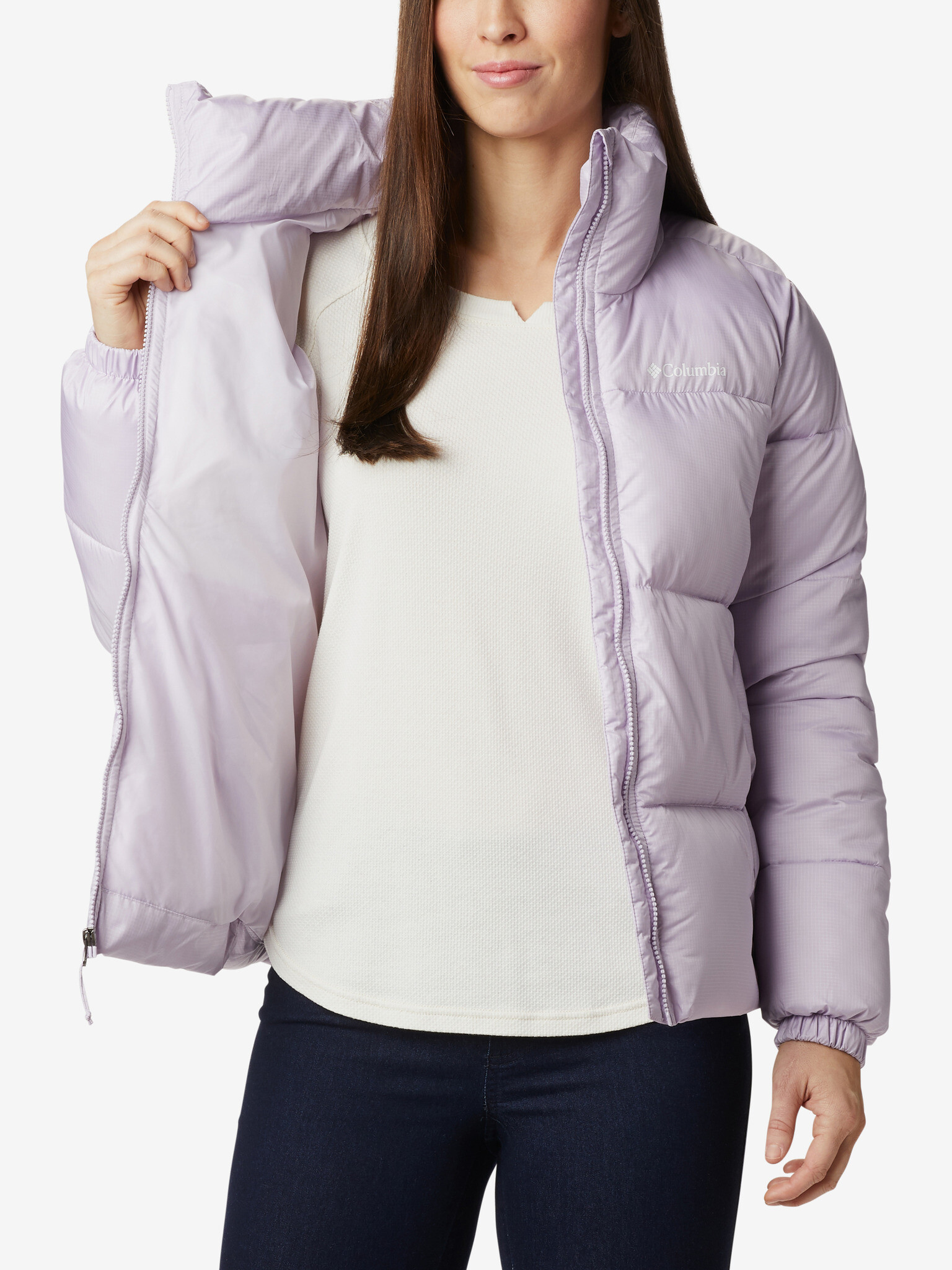 Columbia Puffect Jacheta Violet - Pled.ro