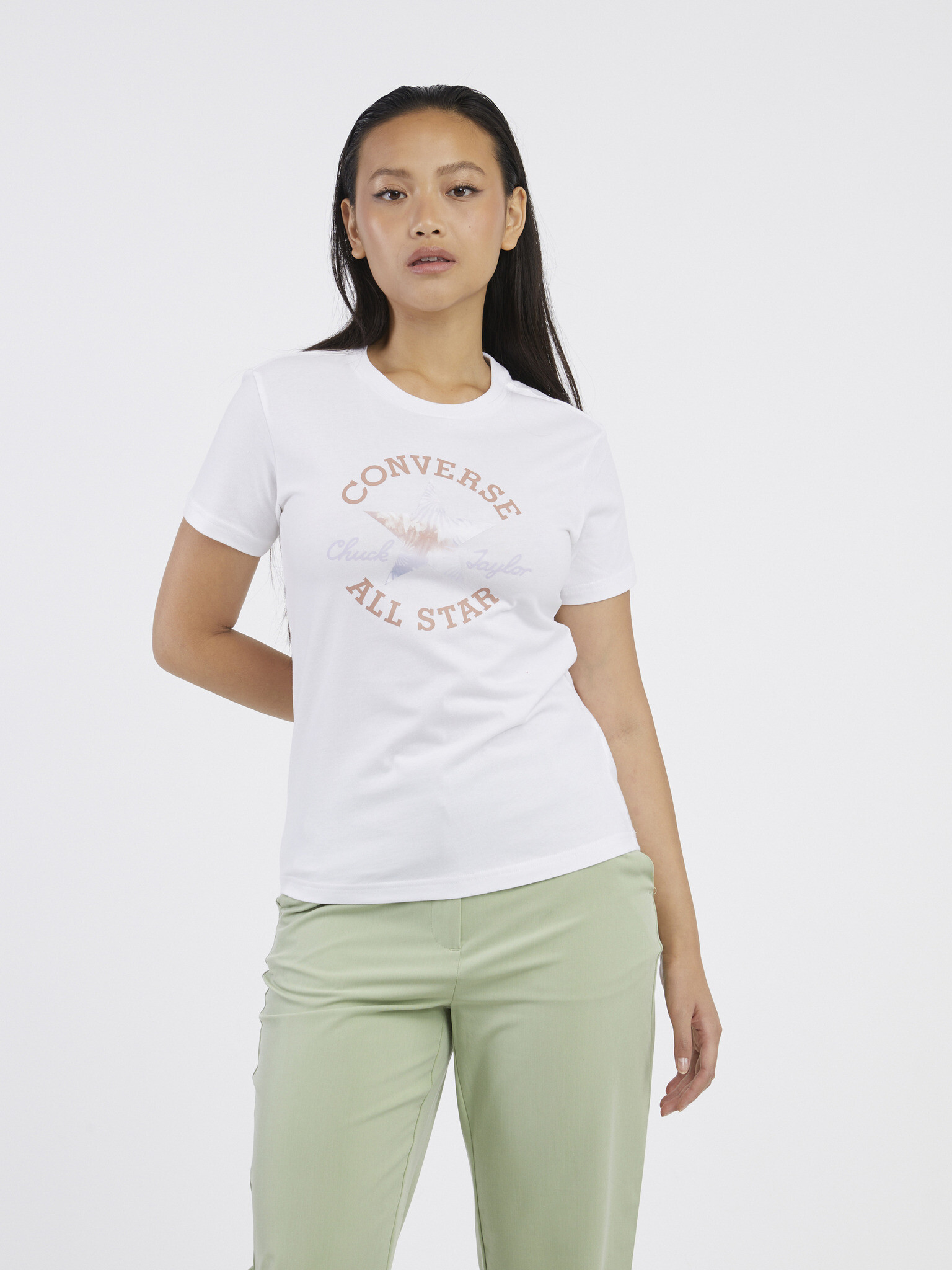 Converse Tricou Alb - Pled.ro