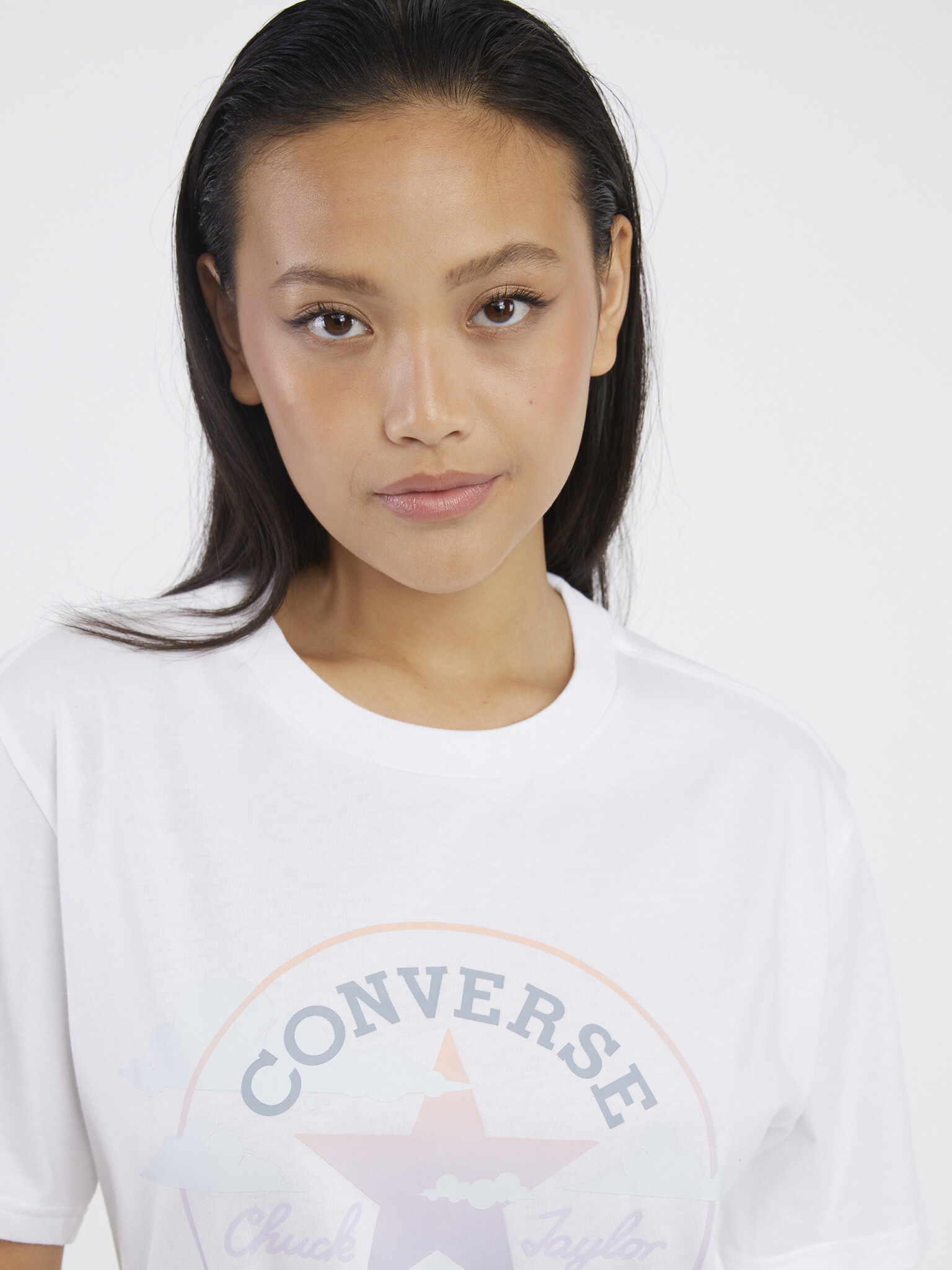 Converse Tricou Alb - Pled.ro