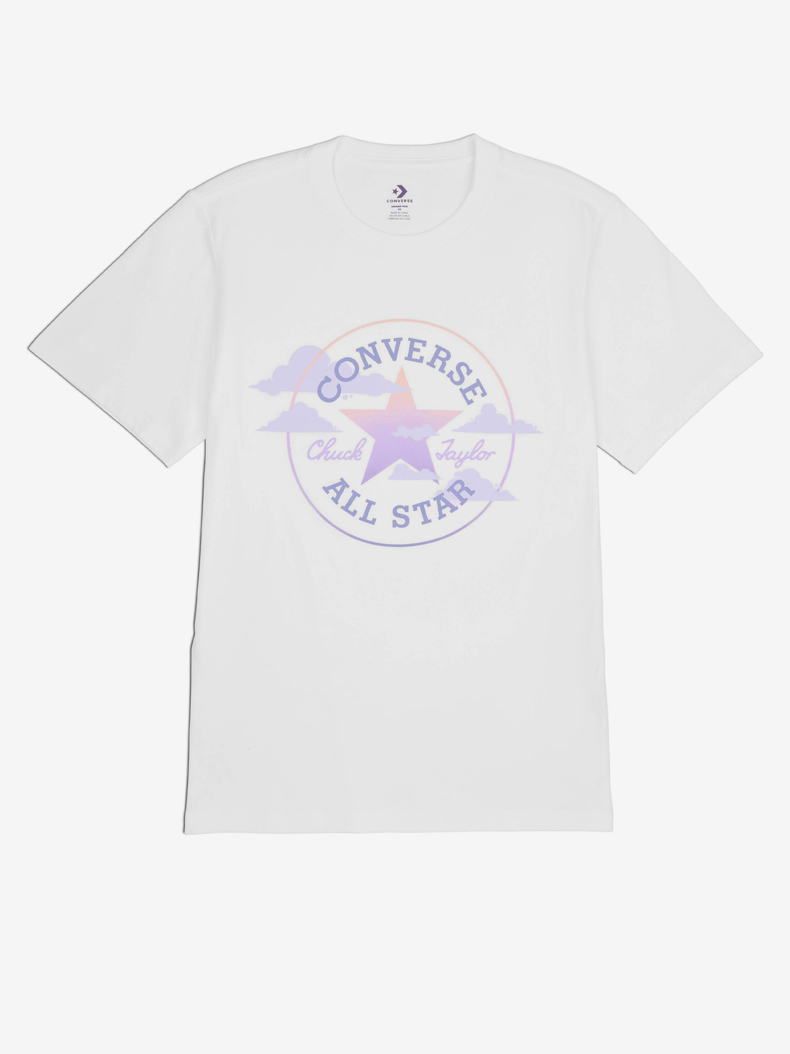 Converse Tricou Alb - Pled.ro