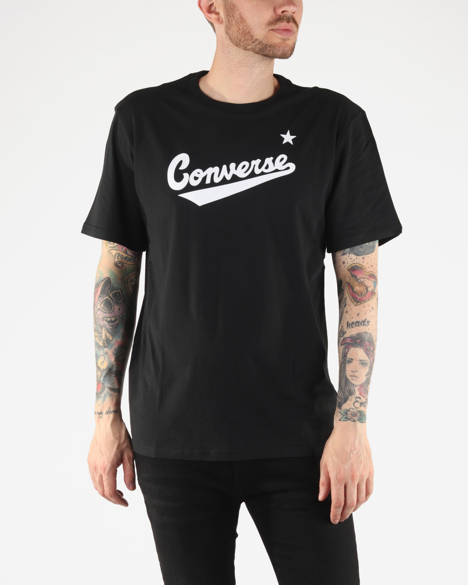 Converse Tricou Negru - Pled.ro