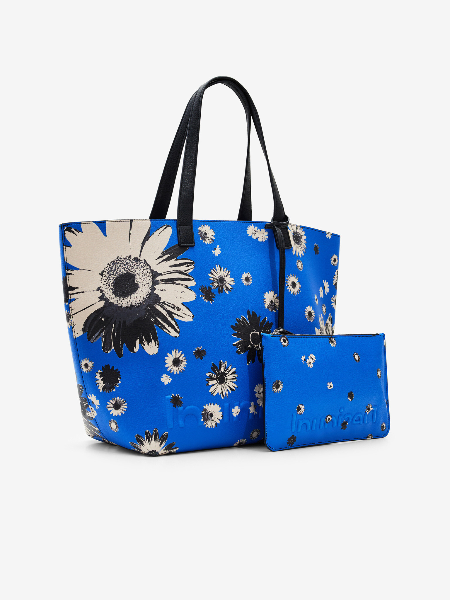 Desigual Daisy Pop Namibia Reversible Genți Albastru - Pled.ro