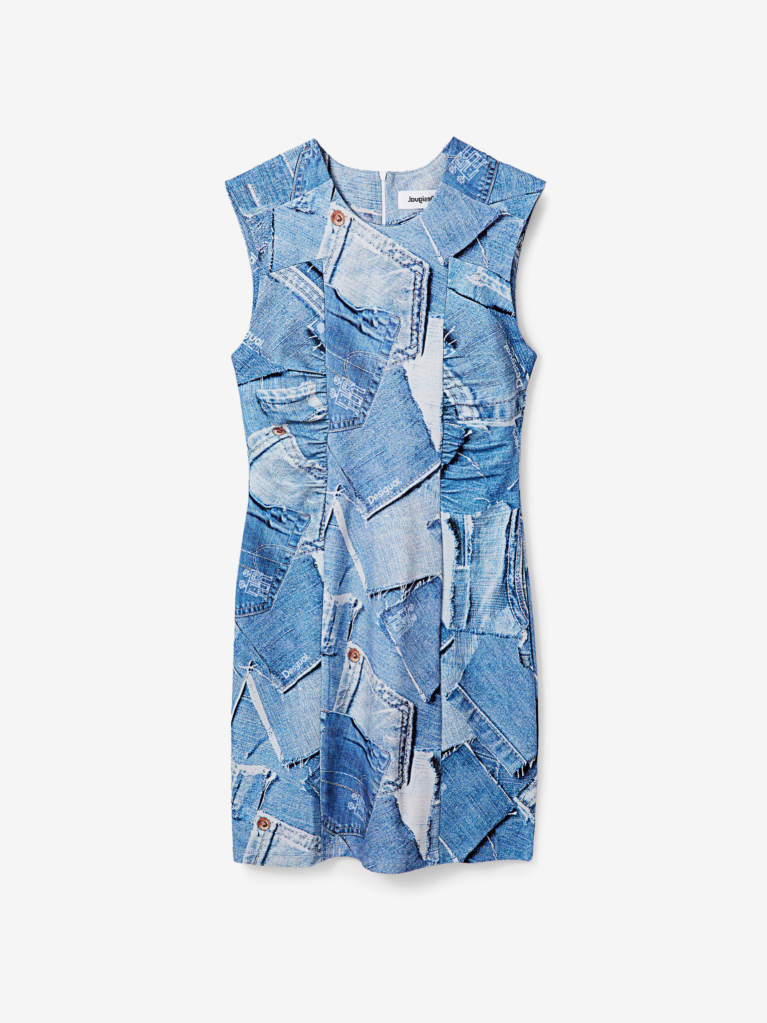 Desigual Denam Rochie Albastru - Pled.ro