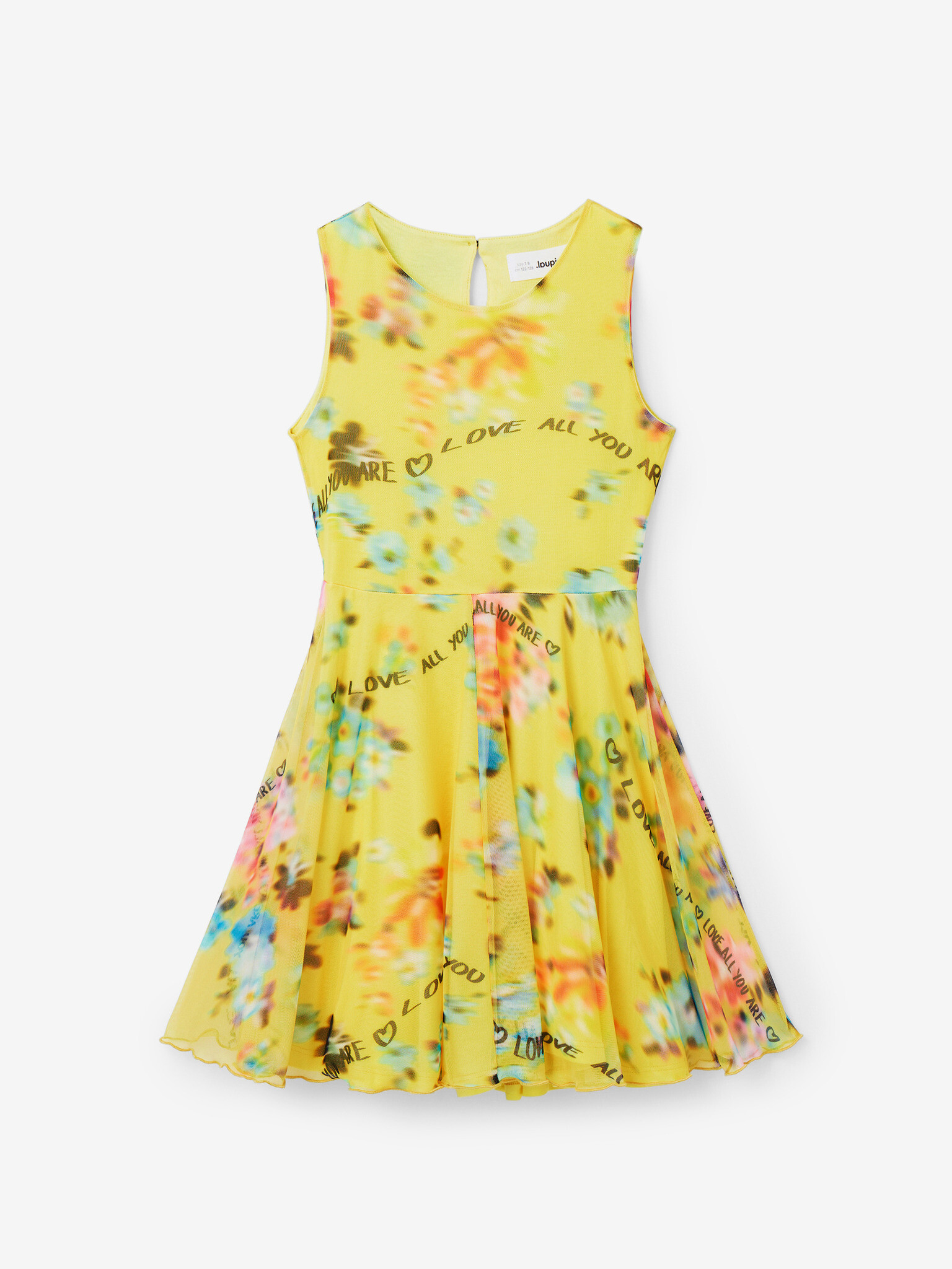 Desigual Gardenia Rochie pentru copii Galben - Pled.ro