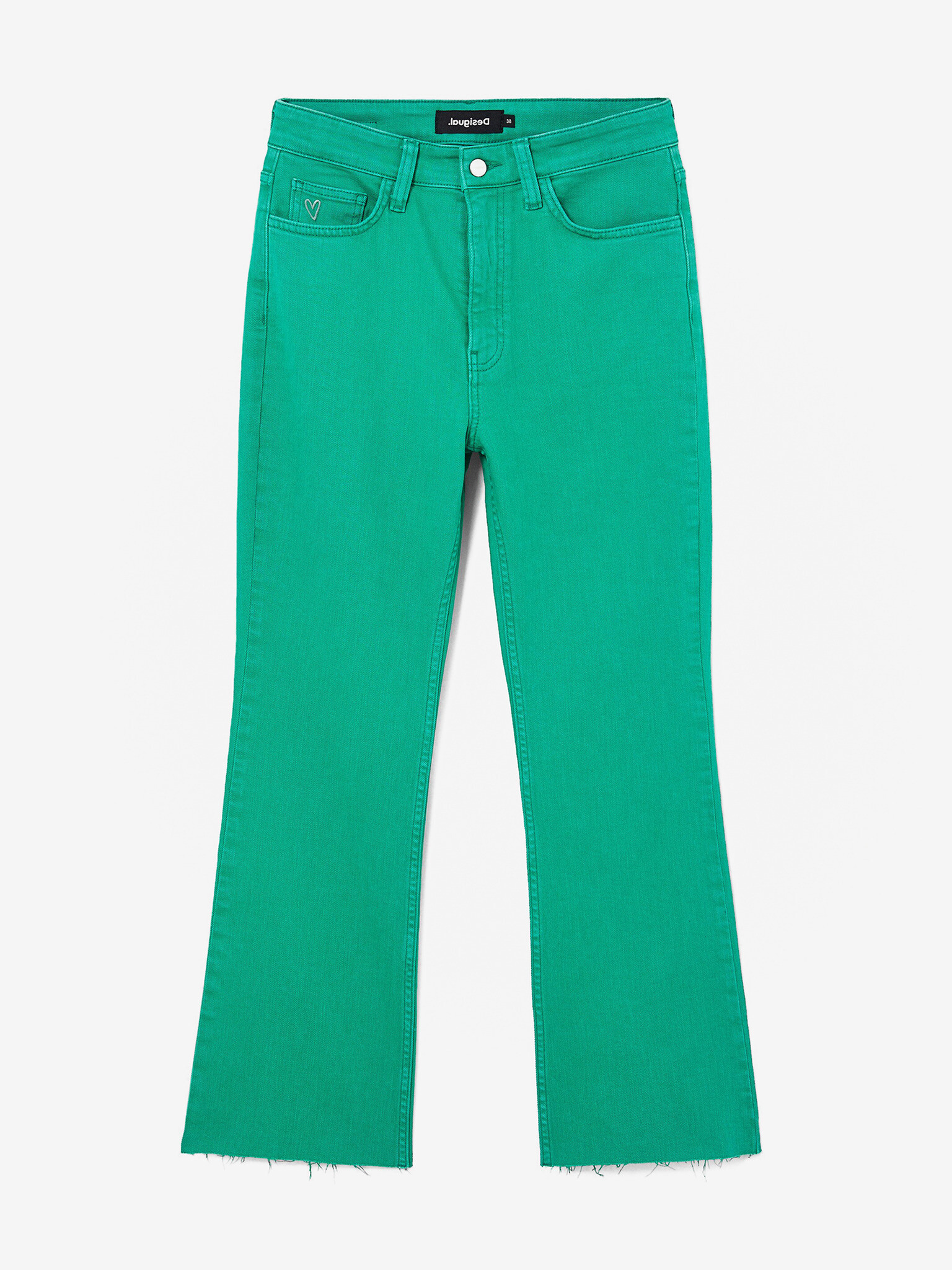 Desigual Lainta Jeans Verde - Pled.ro