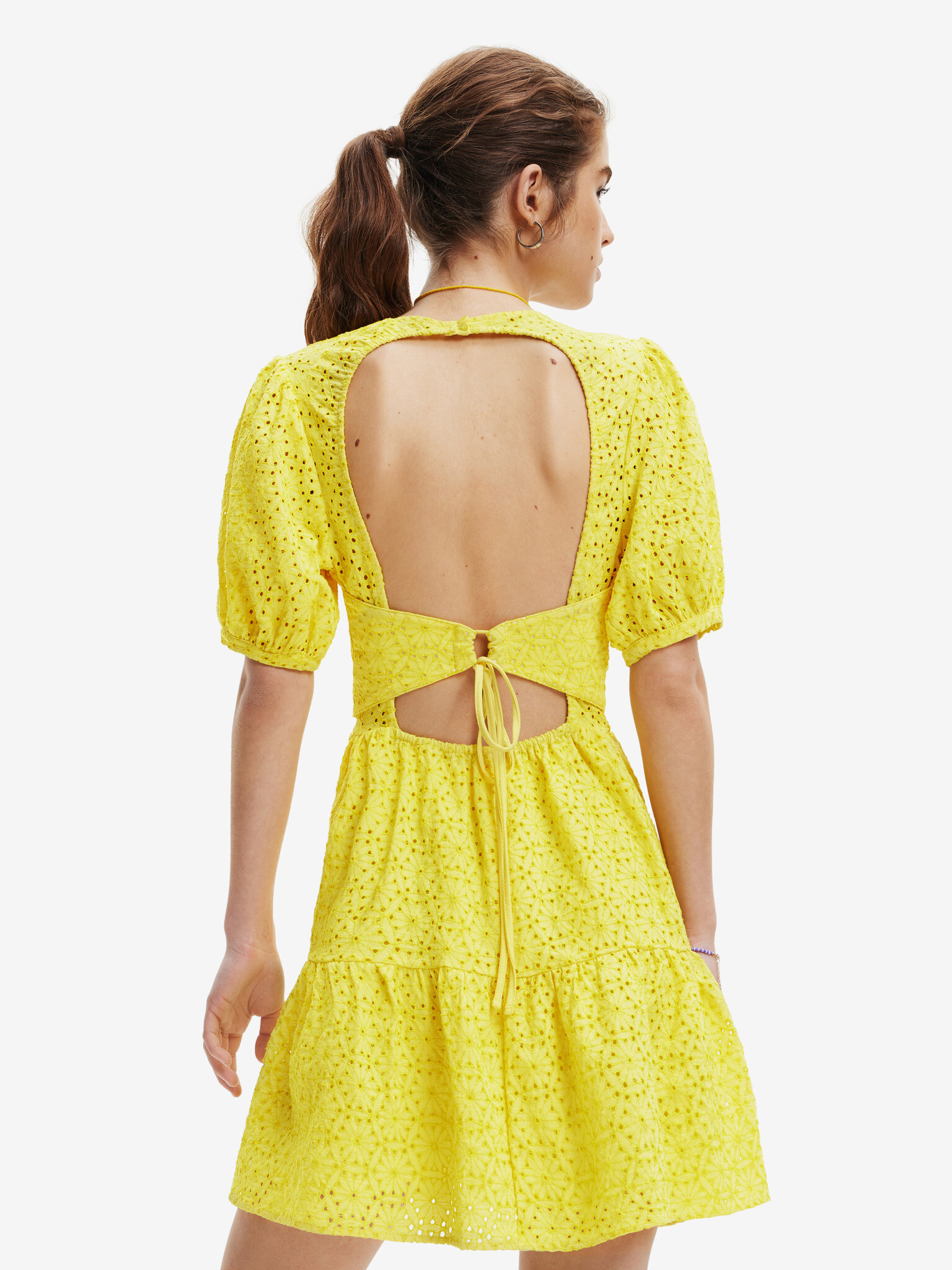 Desigual Limon Rochie Galben - Pled.ro