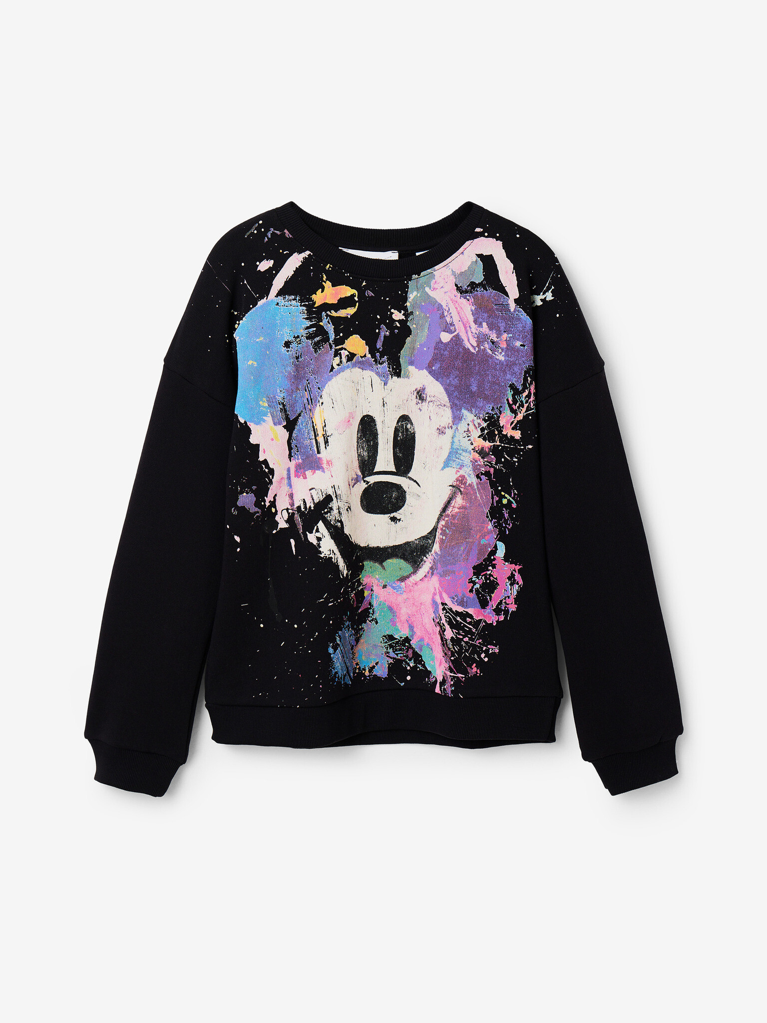 Desigual Mickey Hanorac pentru copii Negru - Pled.ro