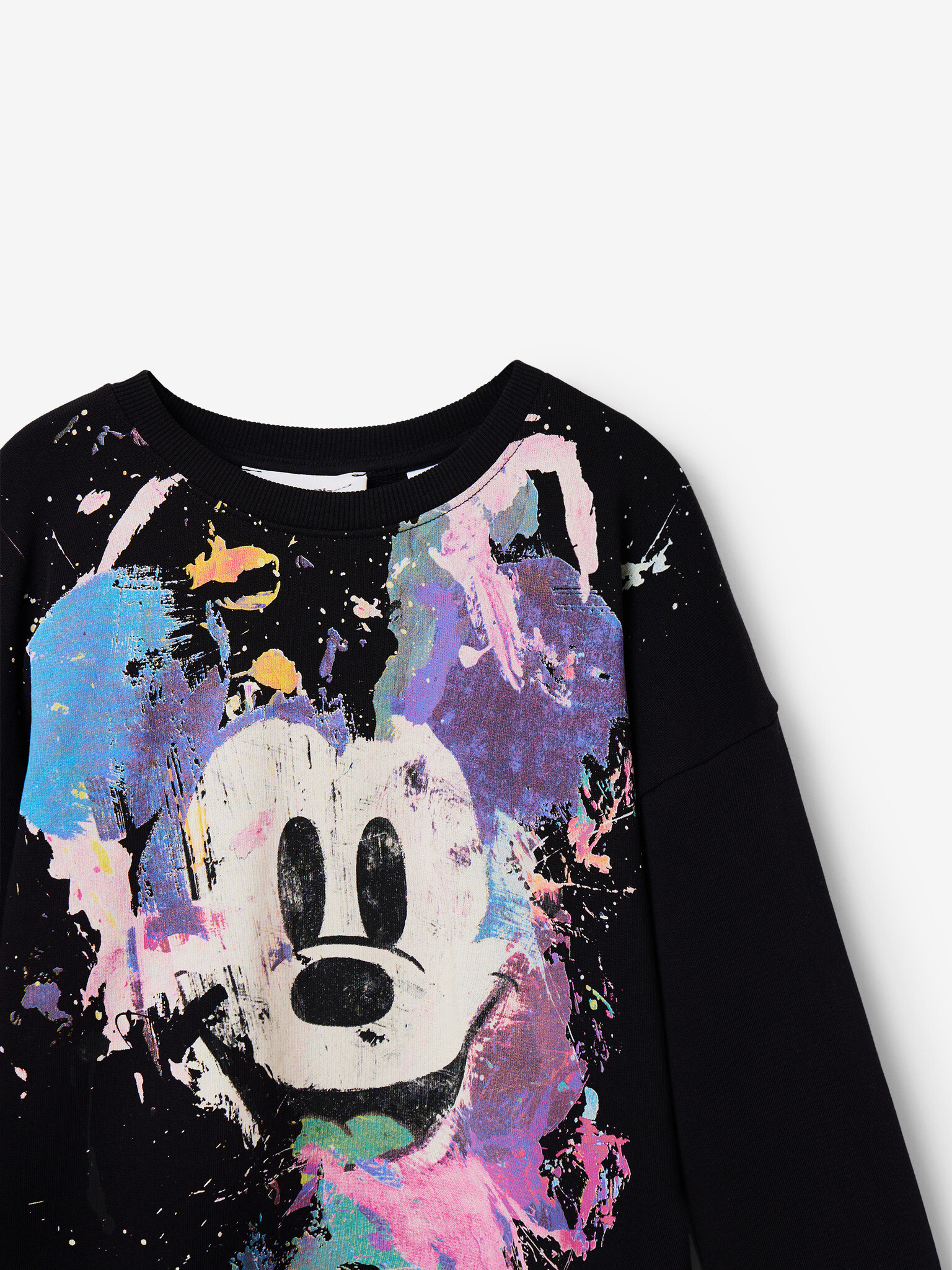 Desigual Mickey Hanorac pentru copii Negru - Pled.ro