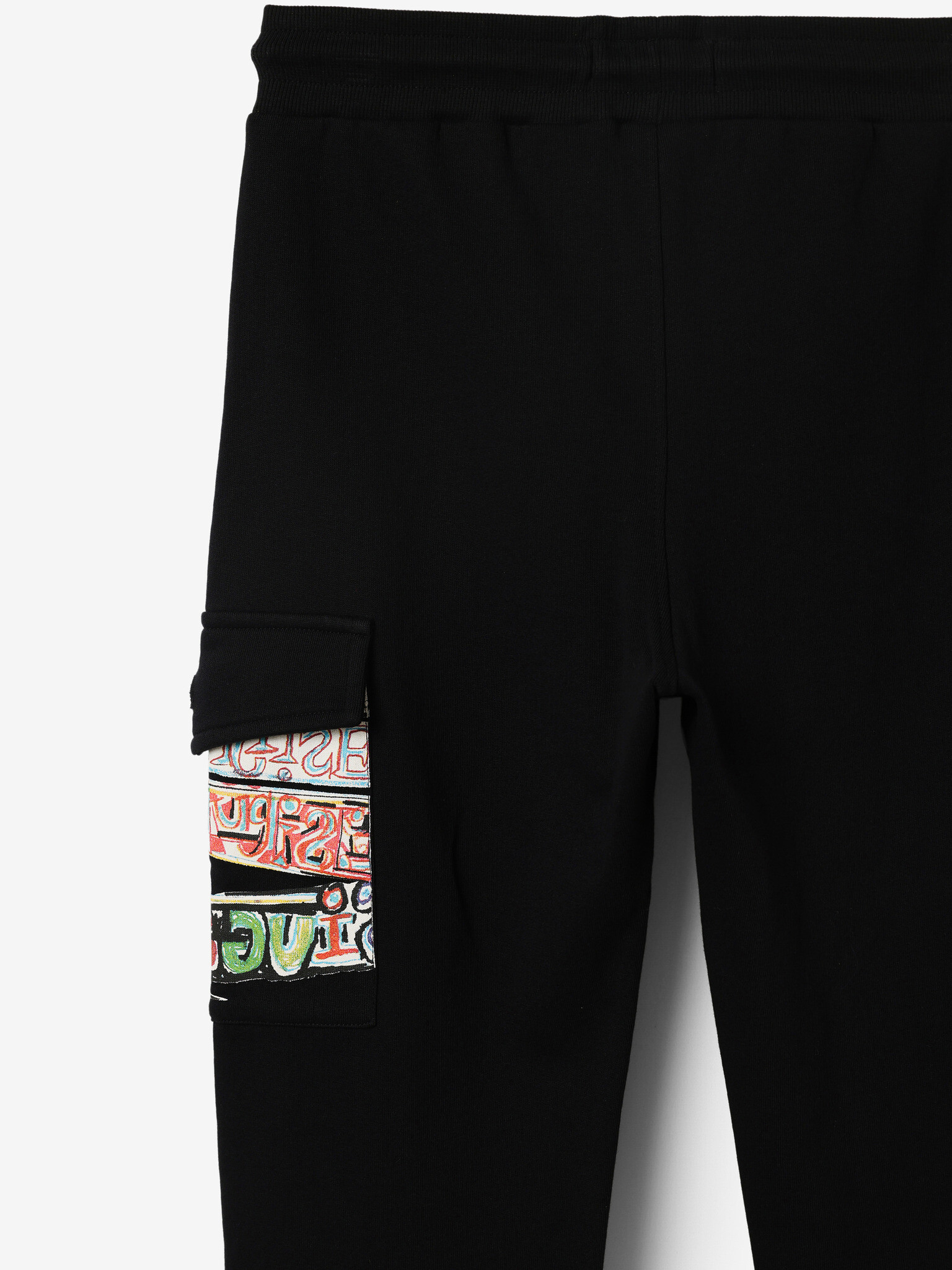 Desigual Mickey Pantaloni pentru copii Negru - Pled.ro