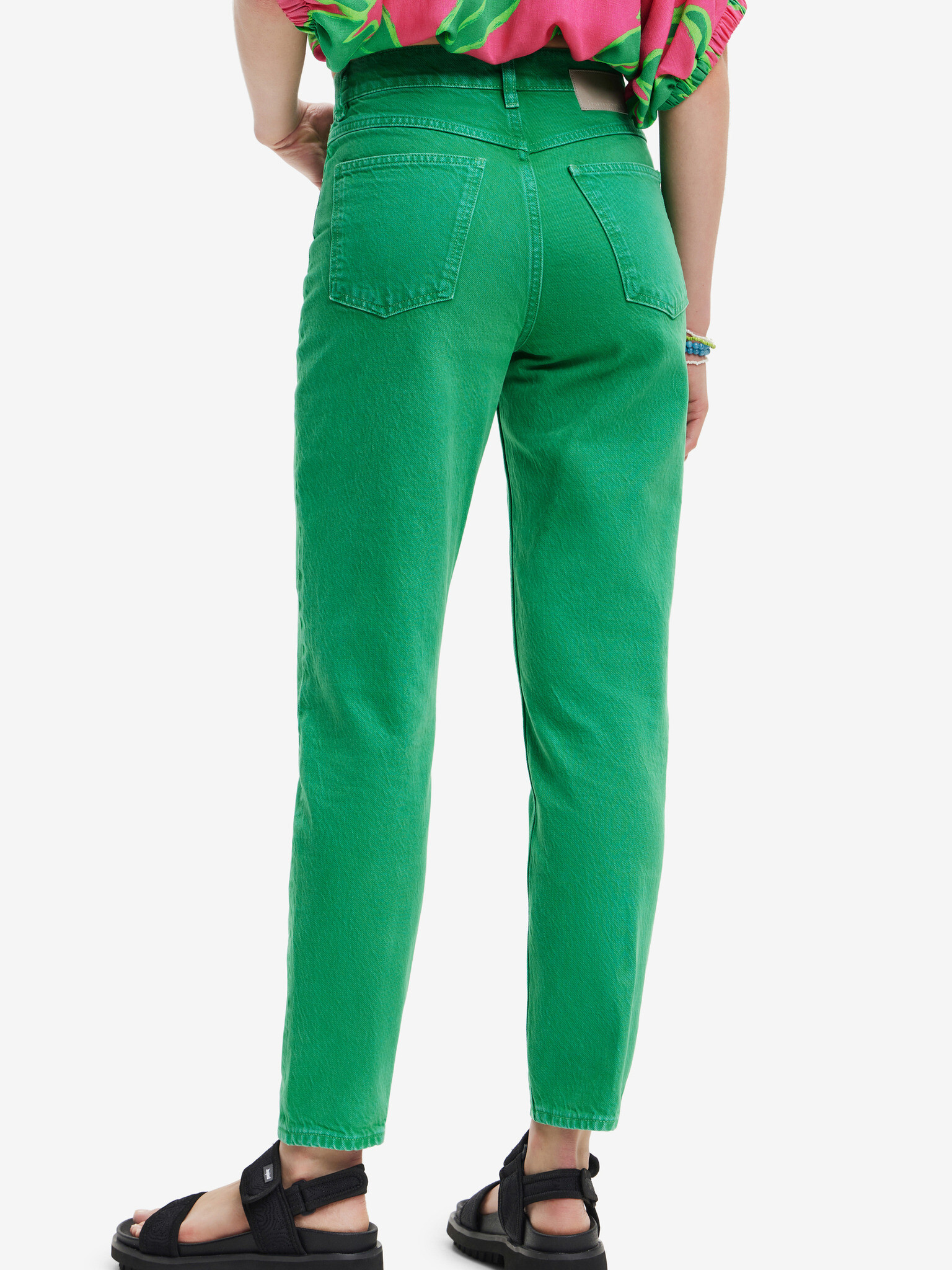 Desigual Navel Jeans Verde - Pled.ro