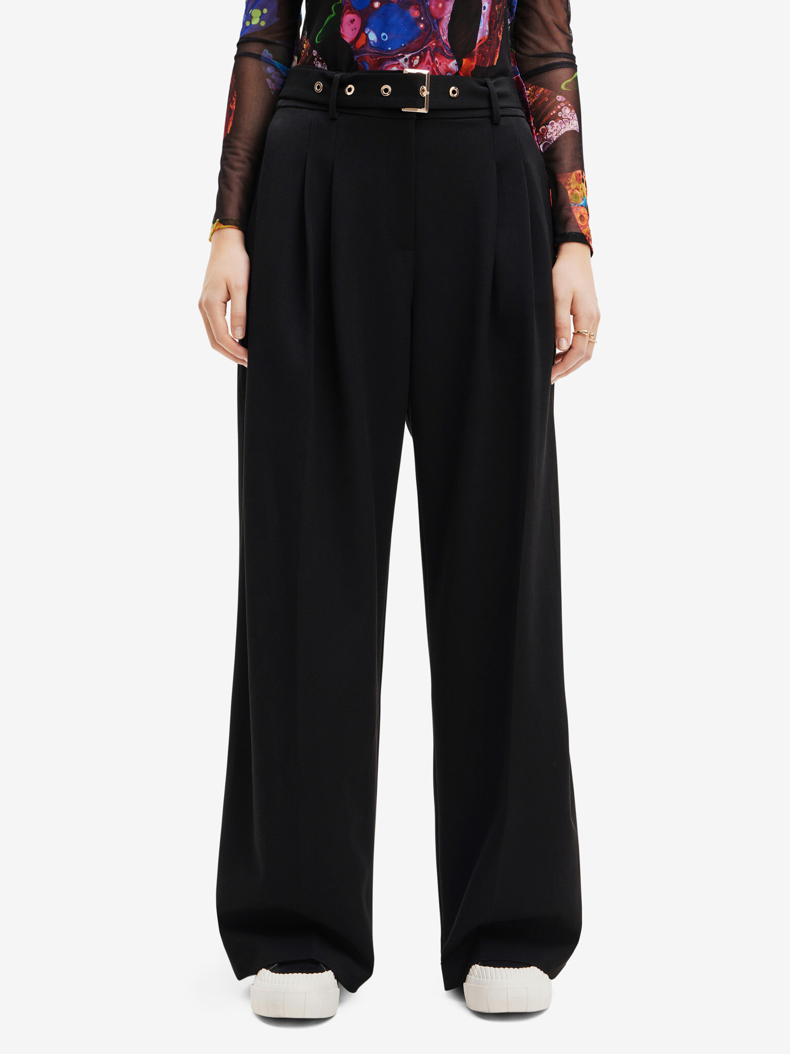 Desigual Otto Pantaloni Negru - Pled.ro