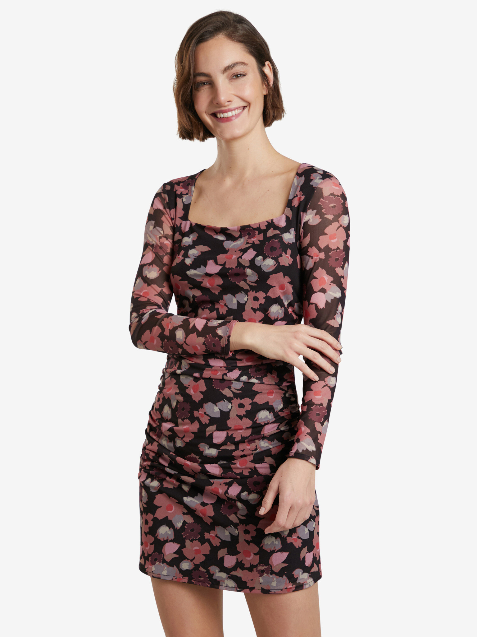 Desigual Roma Rochie Roz Multicolor - Pled.ro