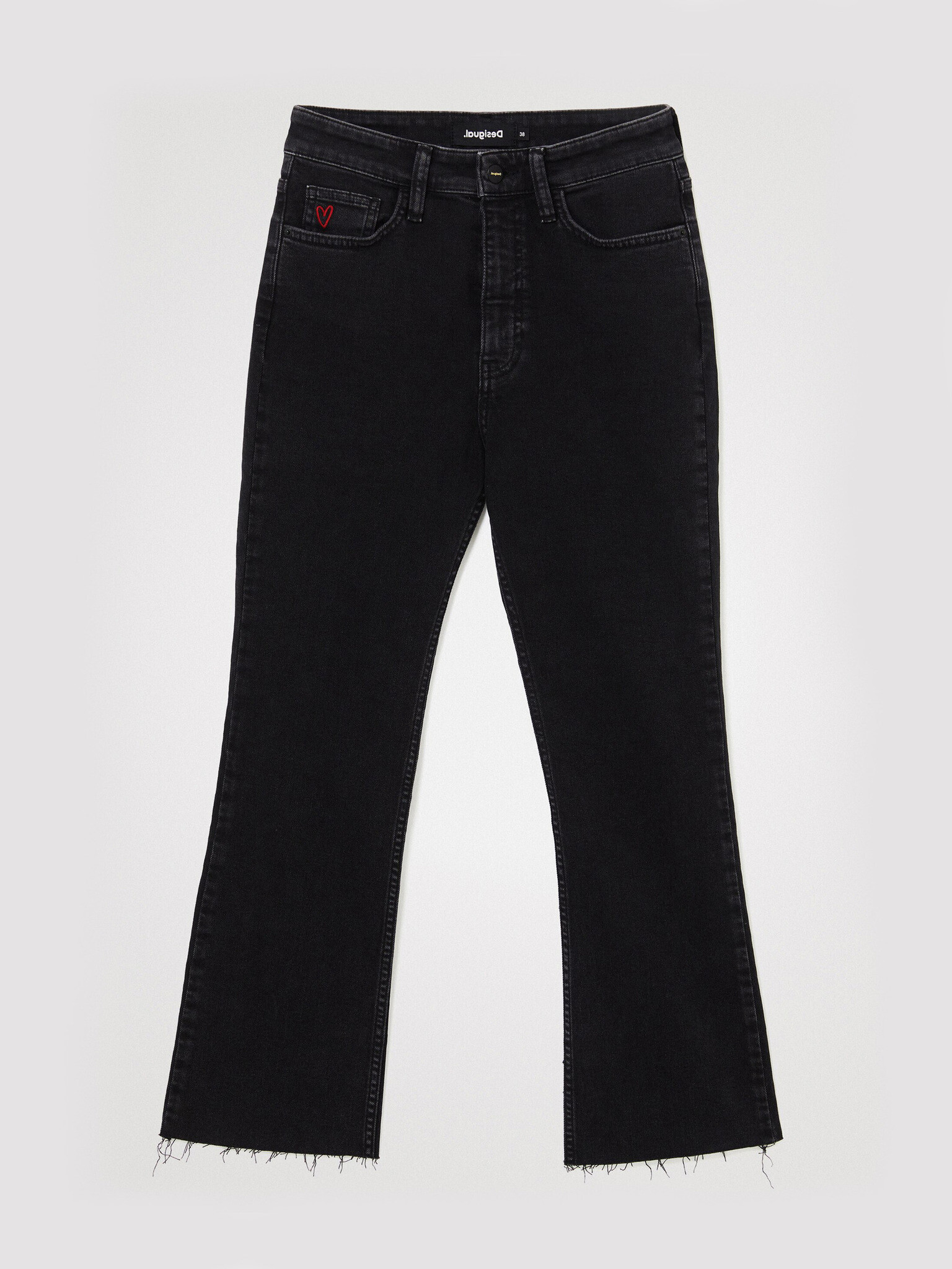 Desigual Selva Jeans Negru - Pled.ro