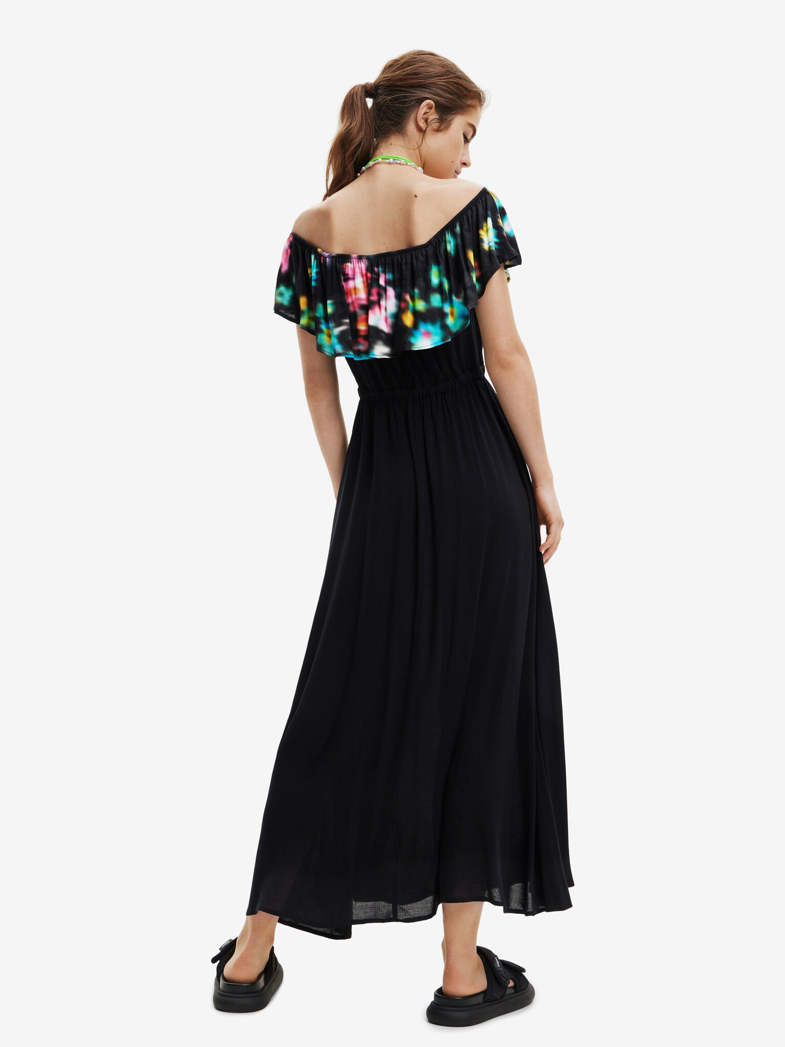 Desigual Susan Rochie Negru - Pled.ro