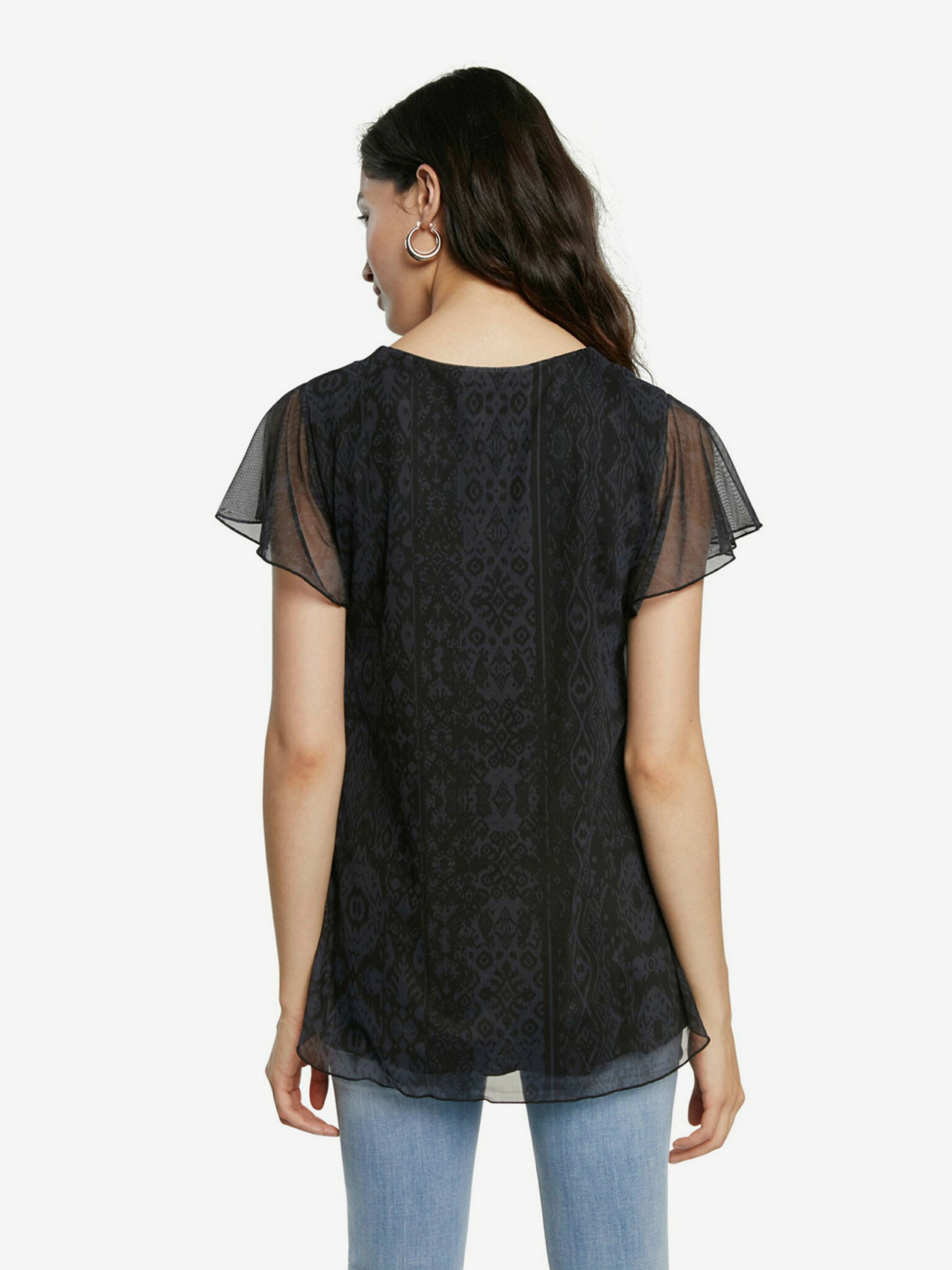 Desigual TS Norte Tricou Negru - Pled.ro