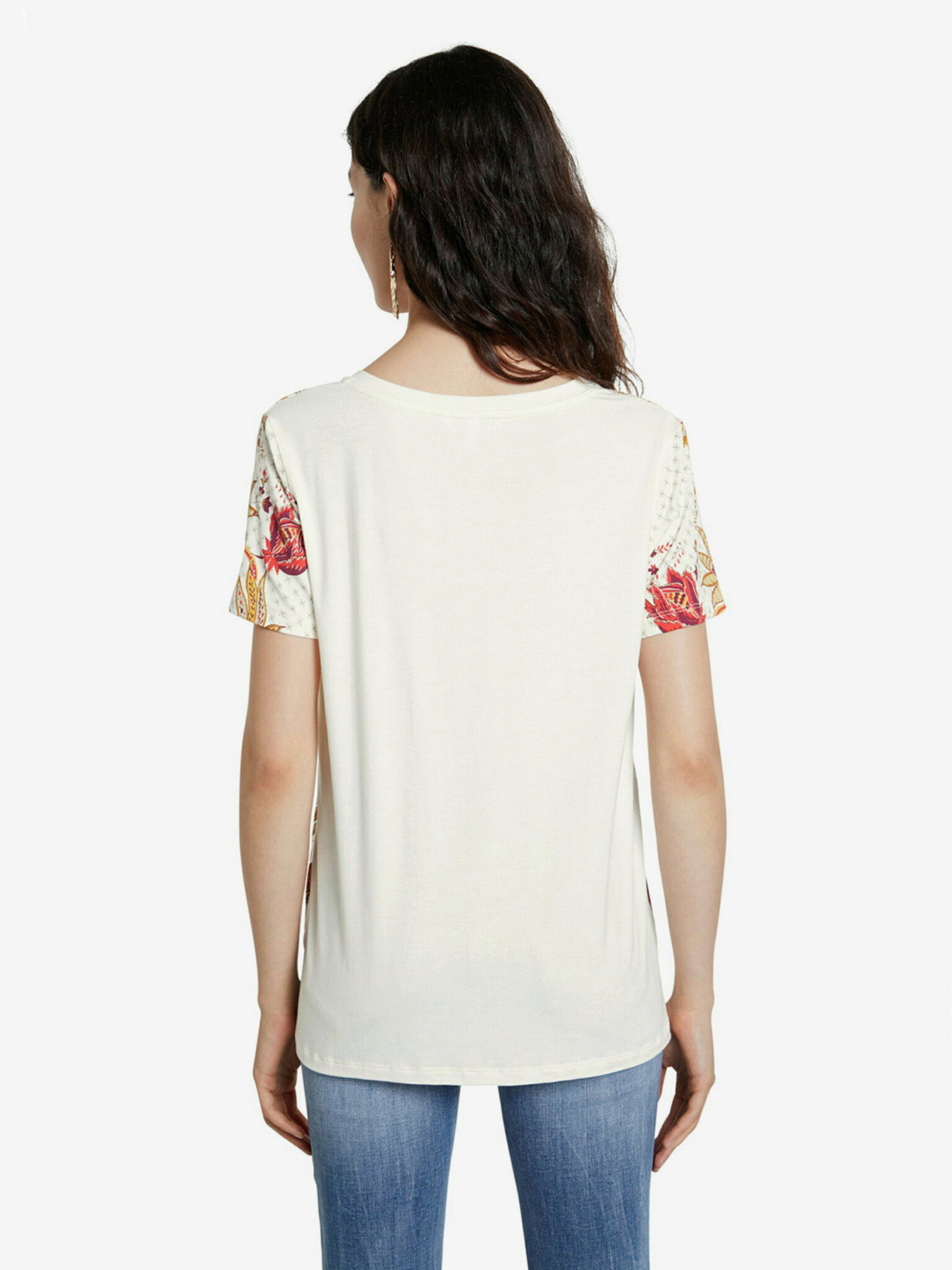 Desigual TS Praga Tricou Alb - Pled.ro